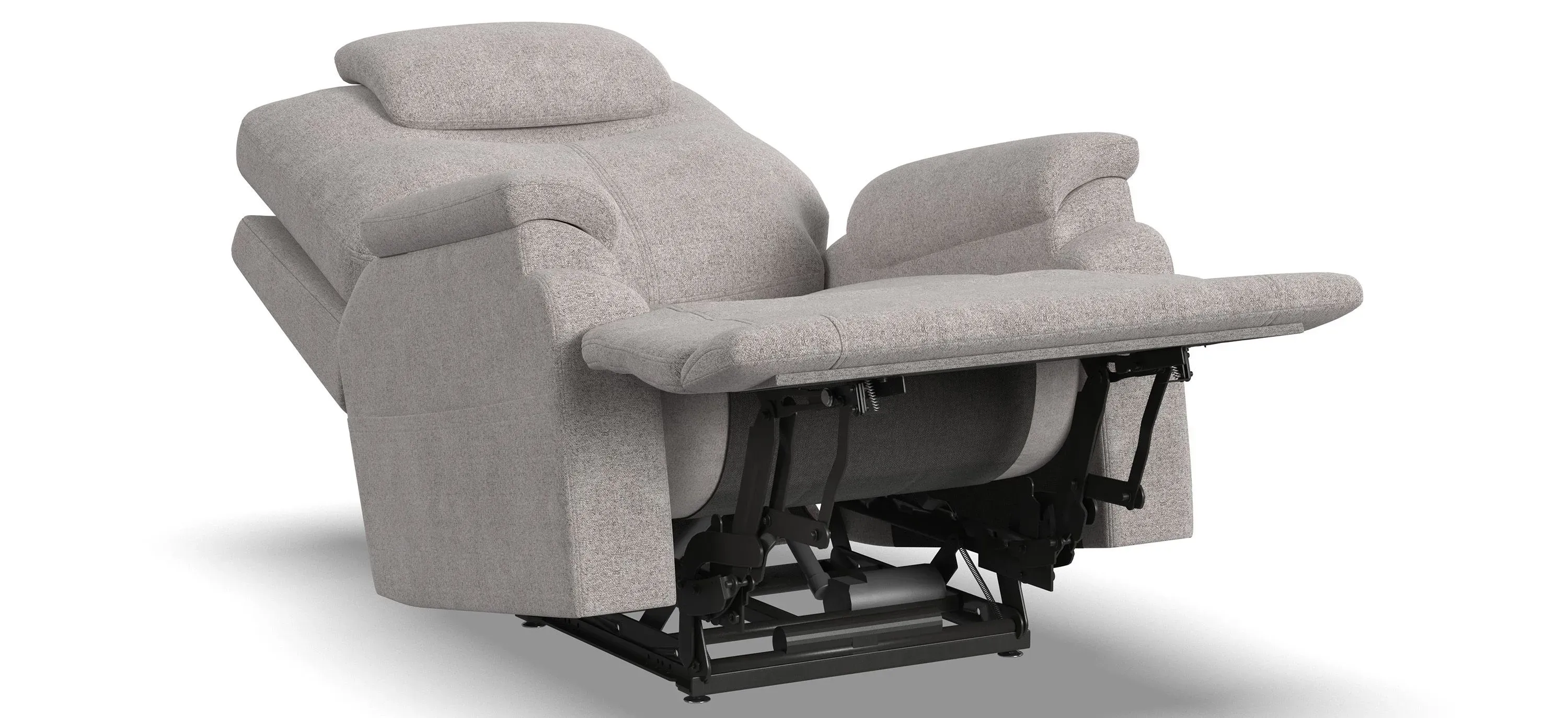 Zion Medium Power Recliner with Power Headrest & Lumbar | Raymour