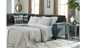 Abinger 2-pc. Sleeper Sectional with Chaise Smoke Product_Image_Carousel