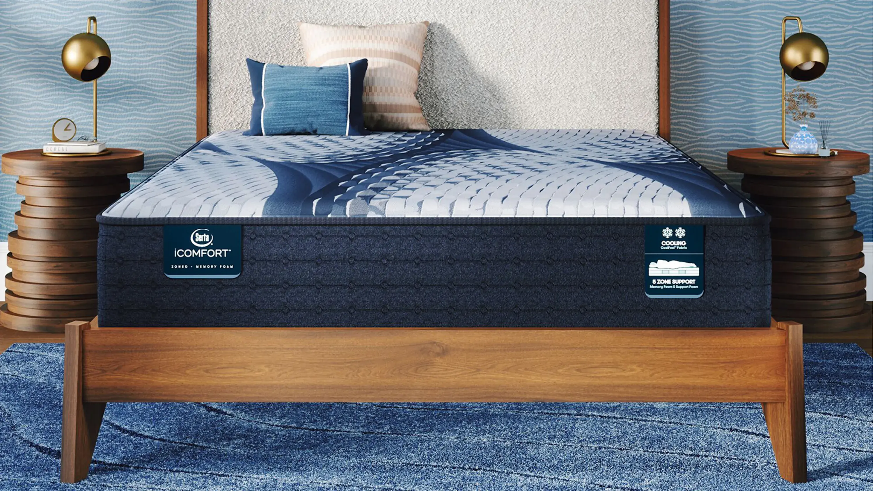 iComfort - 12" Aveda Memory Foam Mattress