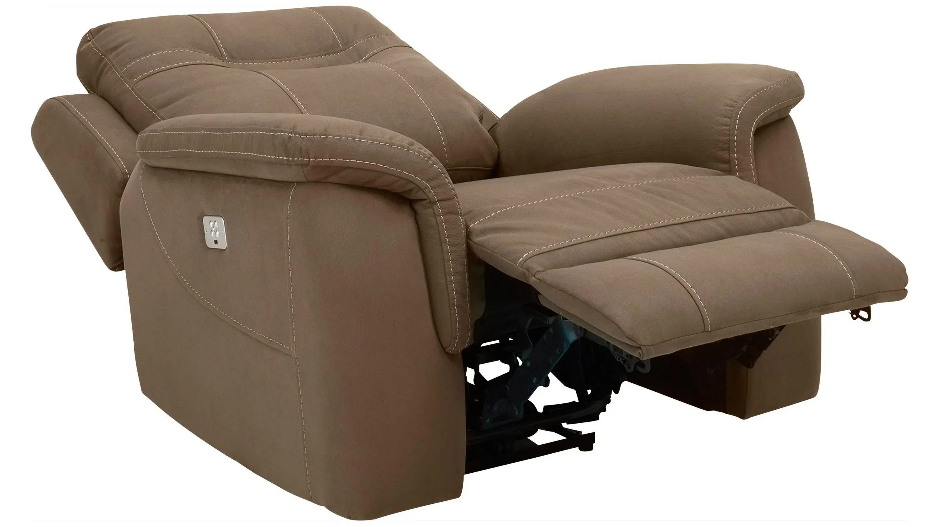 Stanfield Microfiber Power Recliner w/Power Headrest