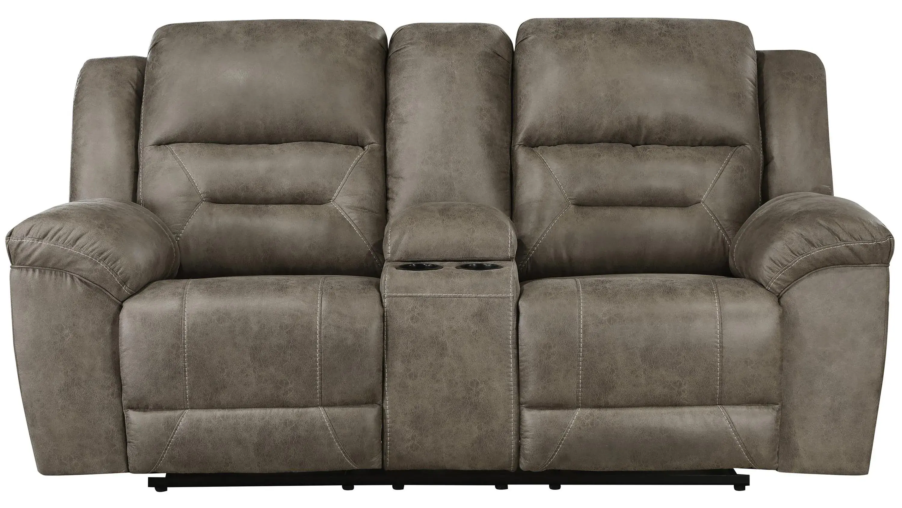 Homelegance Dallas Reclining Love Seat - Thumbnail 4