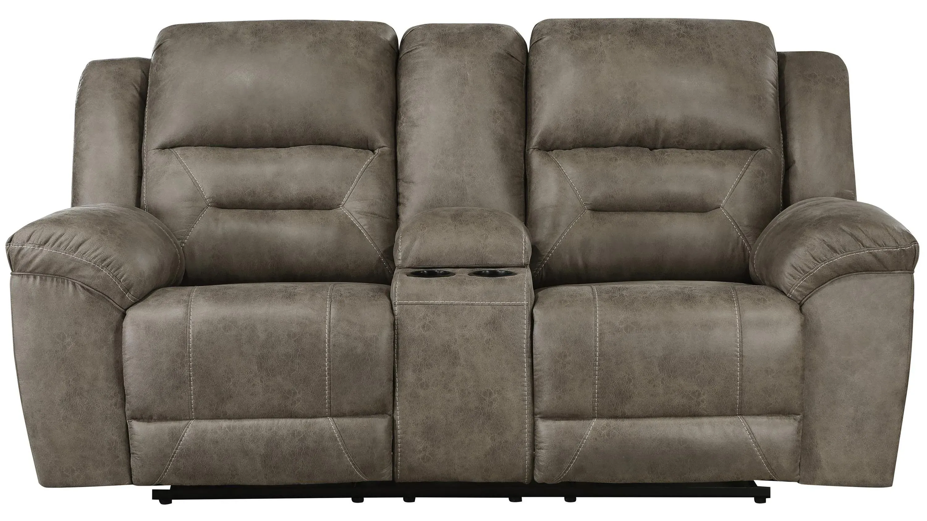 raymundo Dallas Double Reclining Love Seat | Raymour & Flanigan