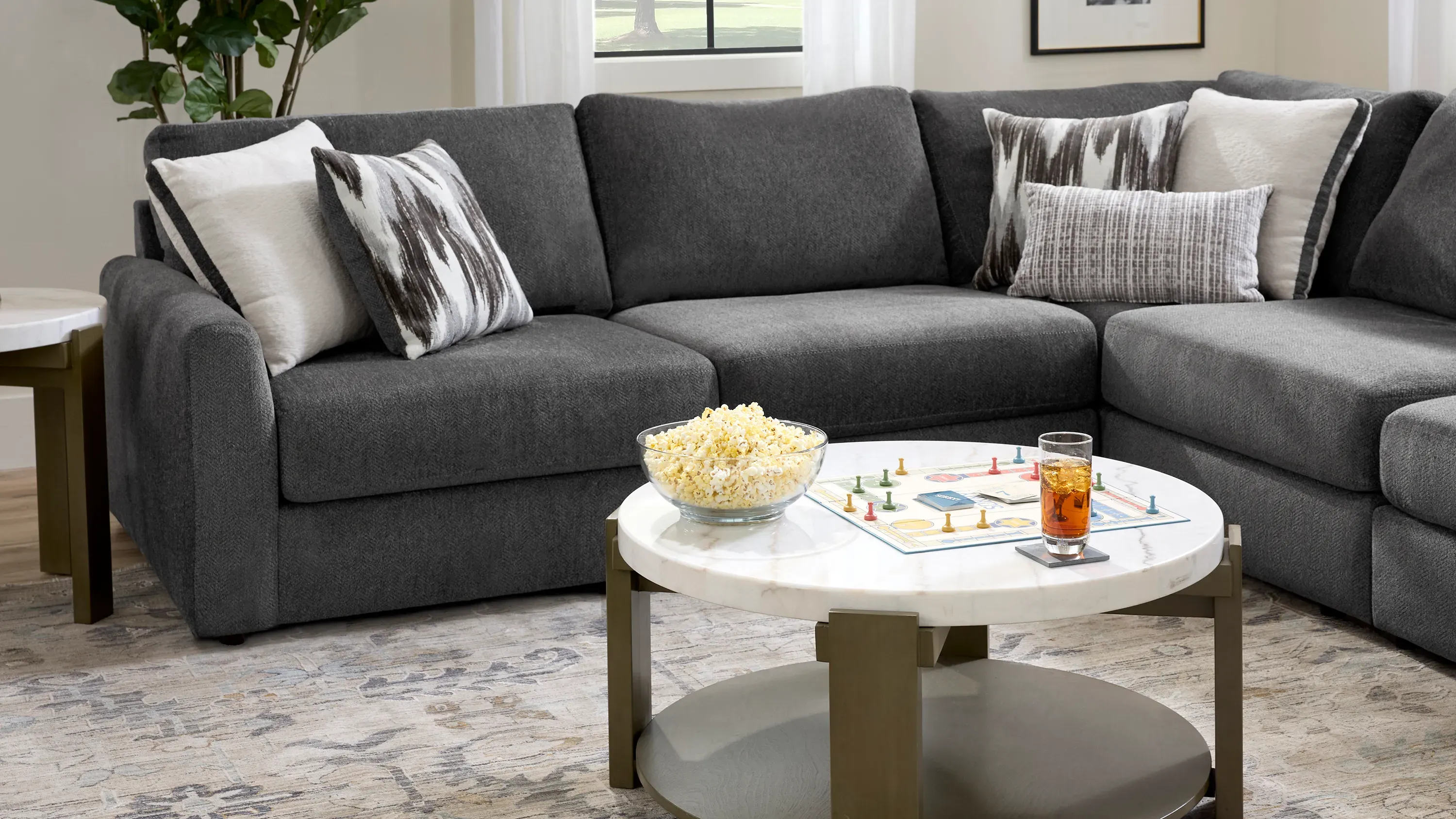 Tessa 5-pc. Sectional | Raymour & Flanigan