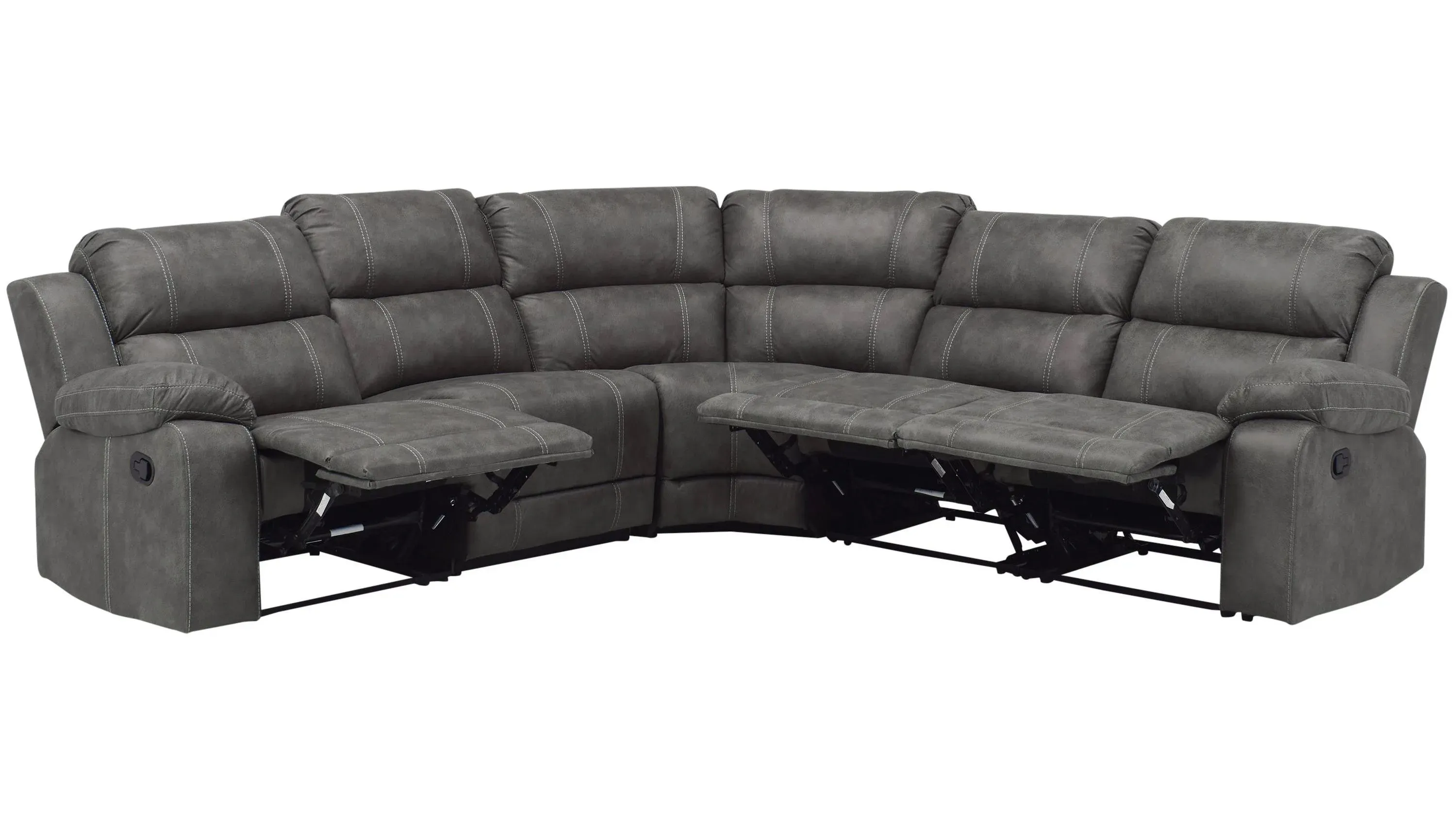 Kerridon Microfiber 5-pc. Reclining Sectional