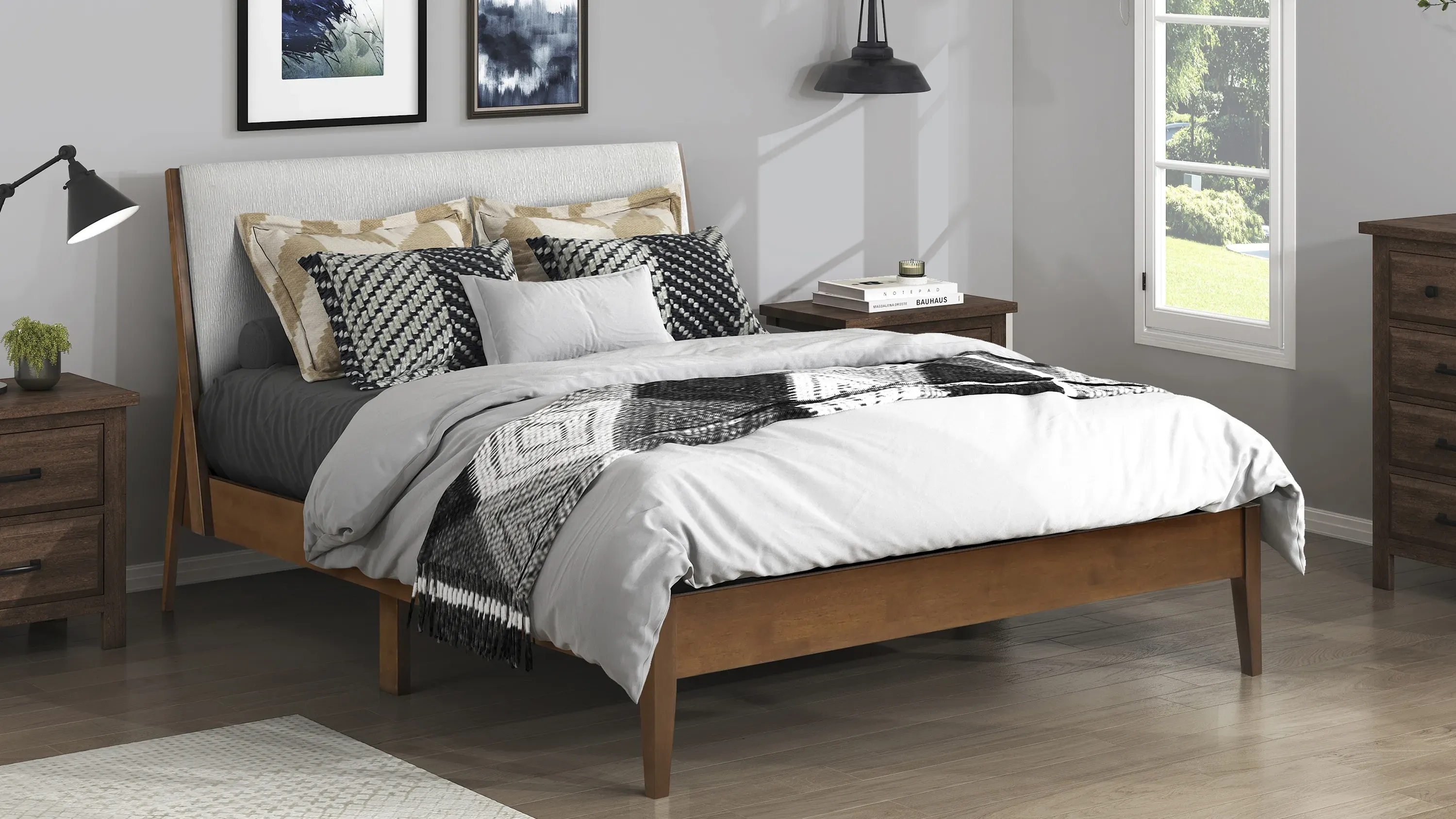 Finley Platform Bed | Raymour & Flanigan