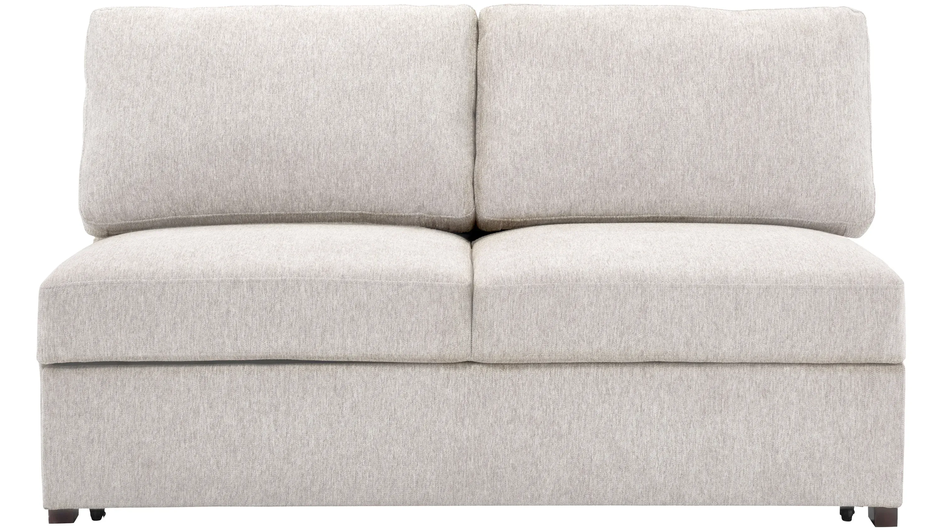 Juniper Armless Klik Klak Loveseat w/ Pop Up Sleeper