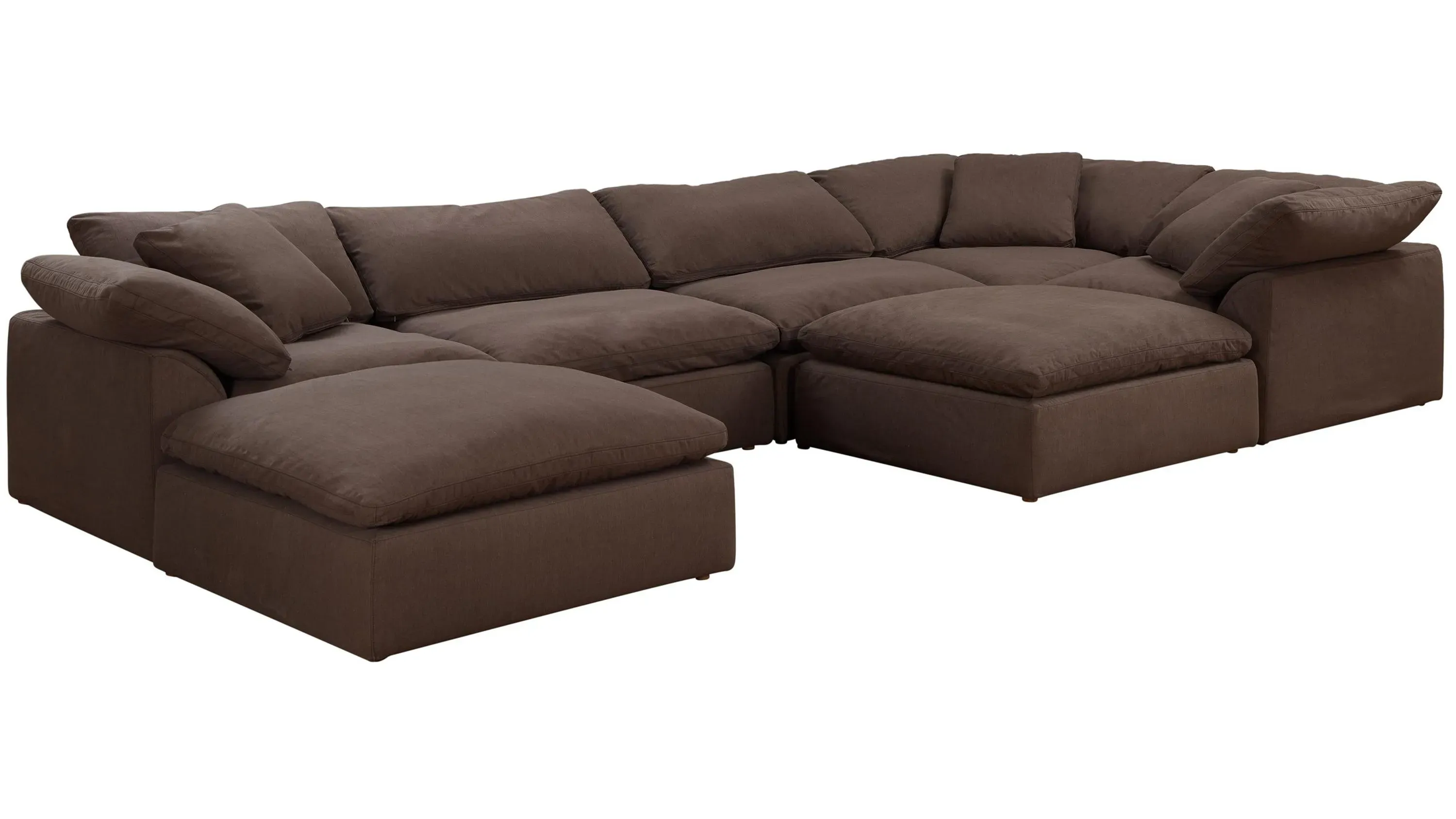 Puff Slipcover 7-pc. Sectional | Raymour & Flanigan