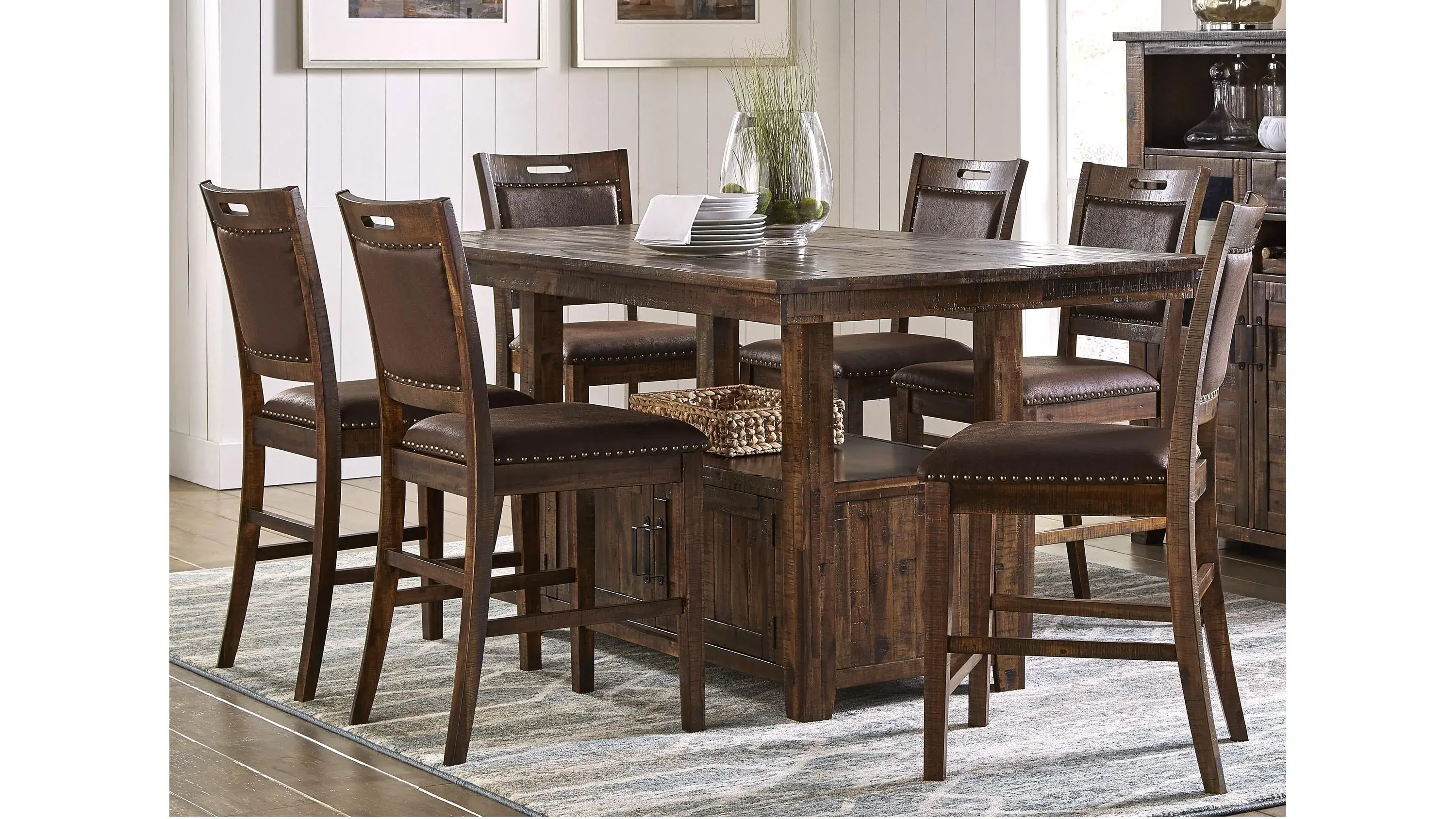 Cannon Valley Adjustable-Height Dining Table - Thumbnail 5