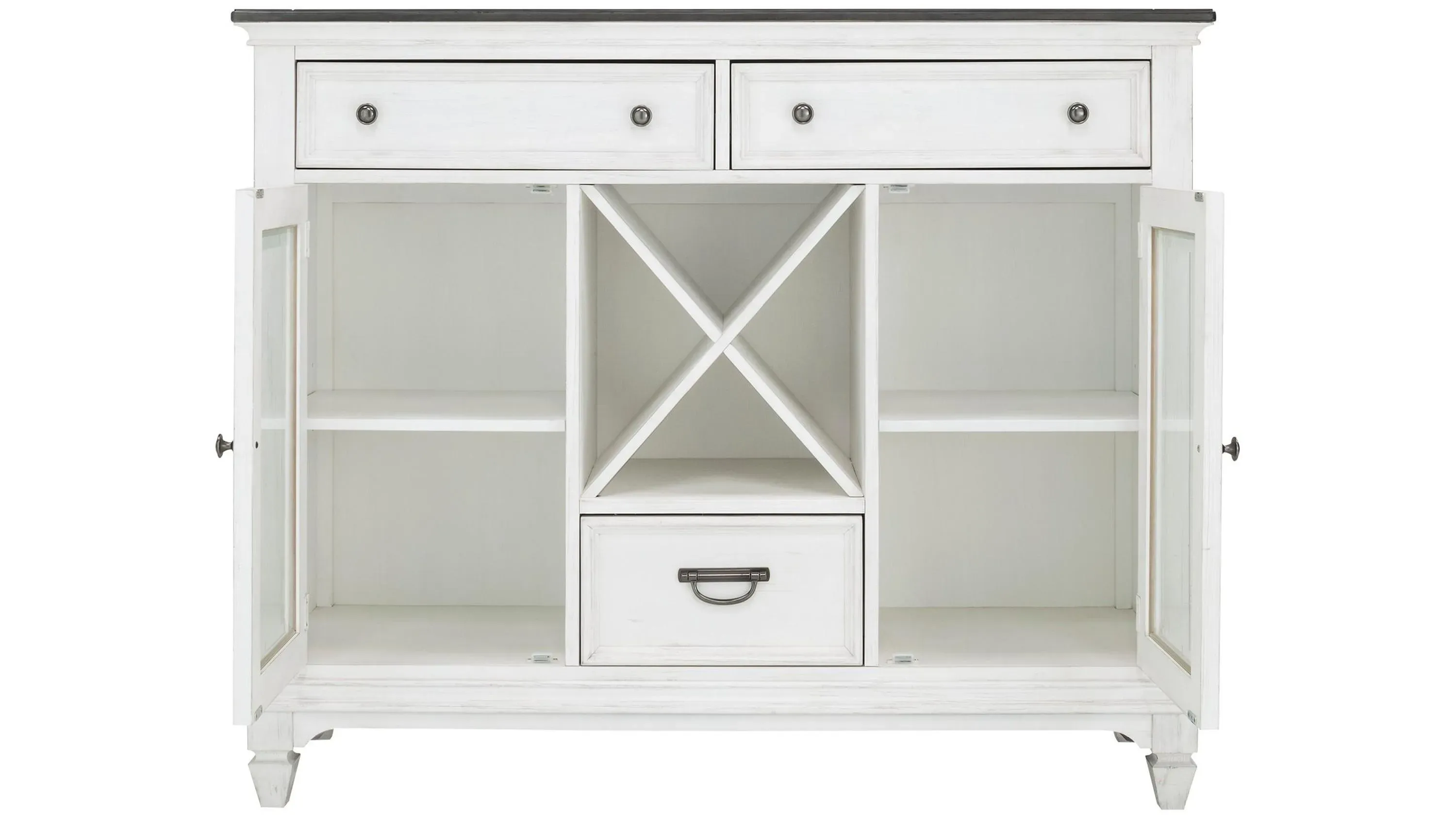 Shelby Buffet w/ Wine Storage | Raymour & Flanigan