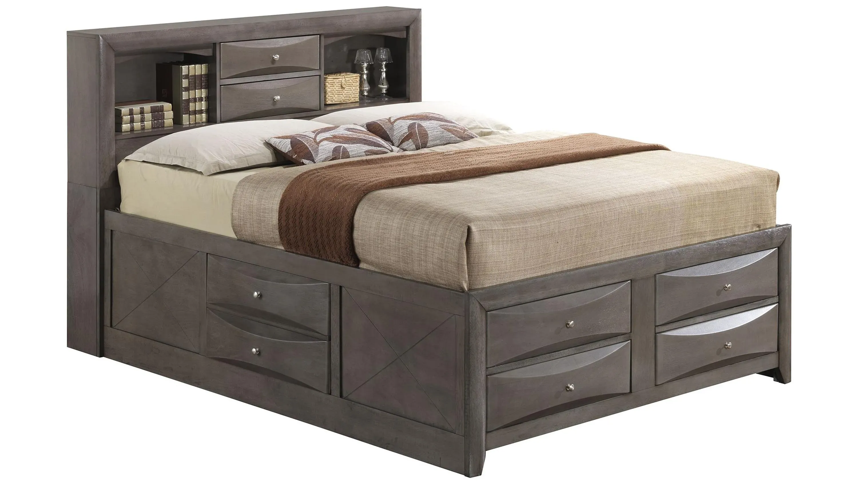 Marilla 4-pc. Captain's Bedroom Set