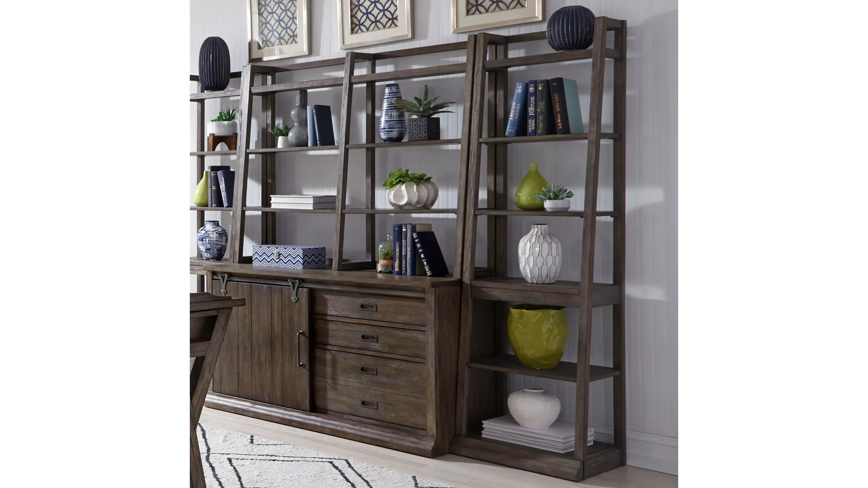Wyatt 74" Bookshelf