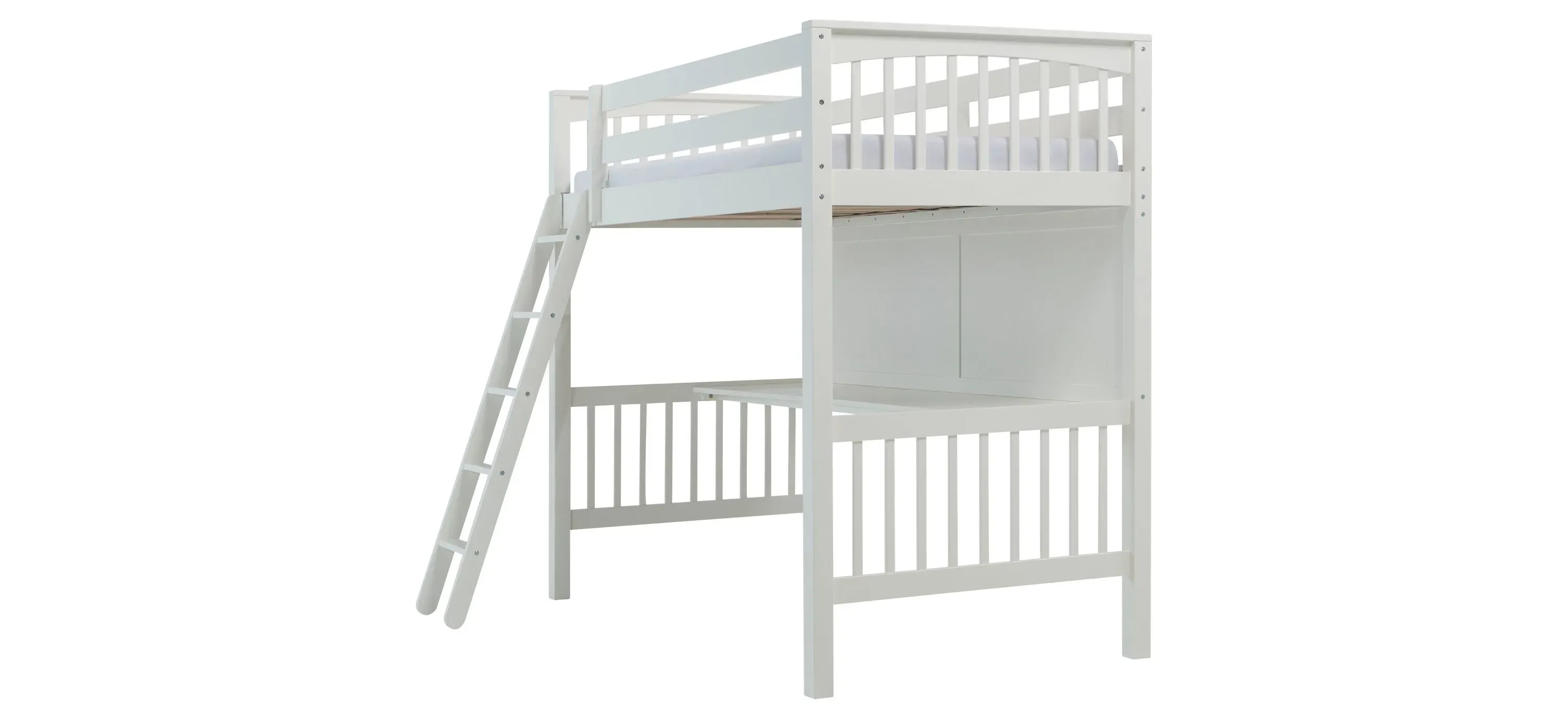 Raymour and flanigan loft bed with desk top