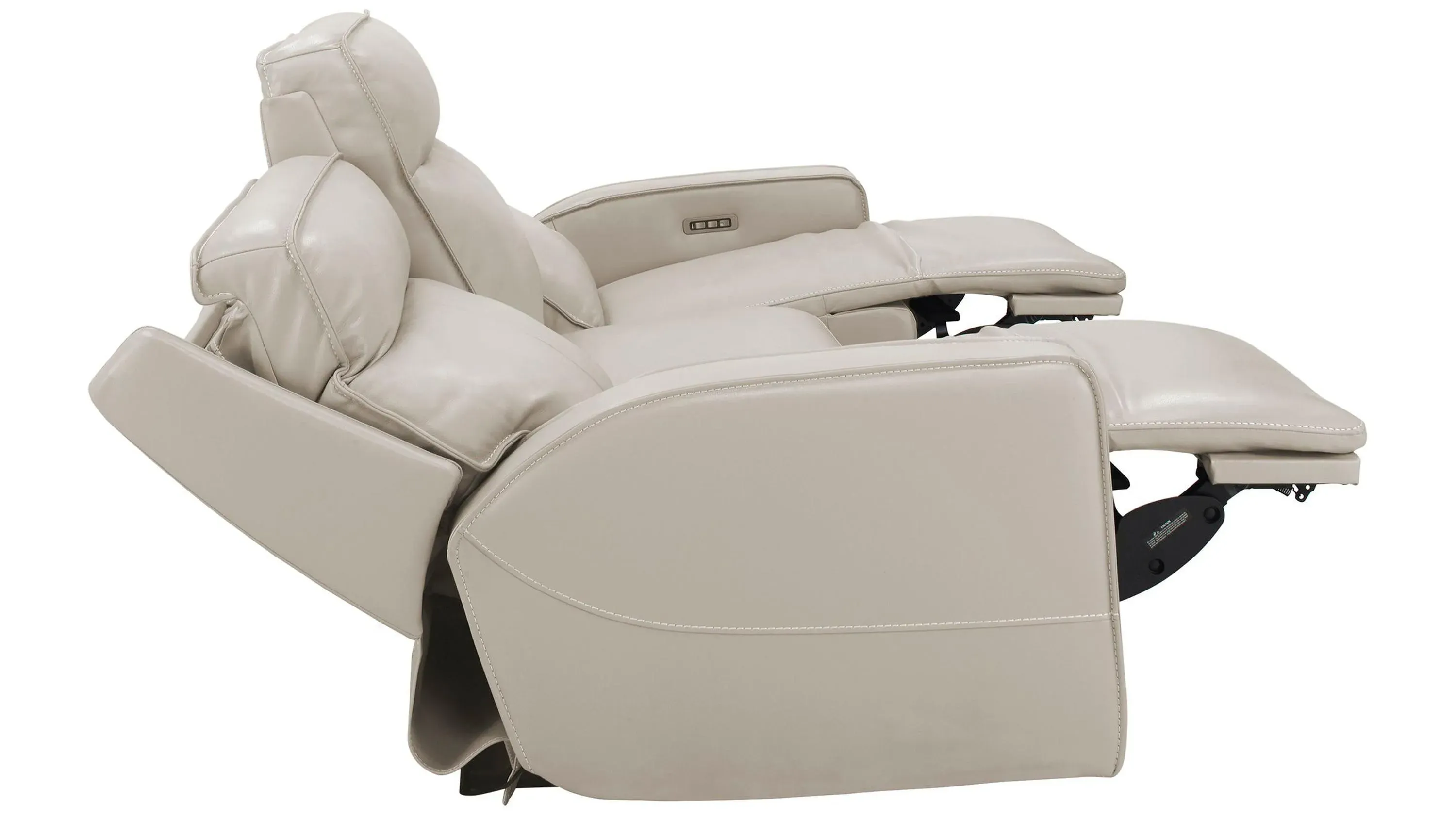Beckett Power Sofa with Power Headrest and Power Lumbar Ivory Product_Image_Carousel