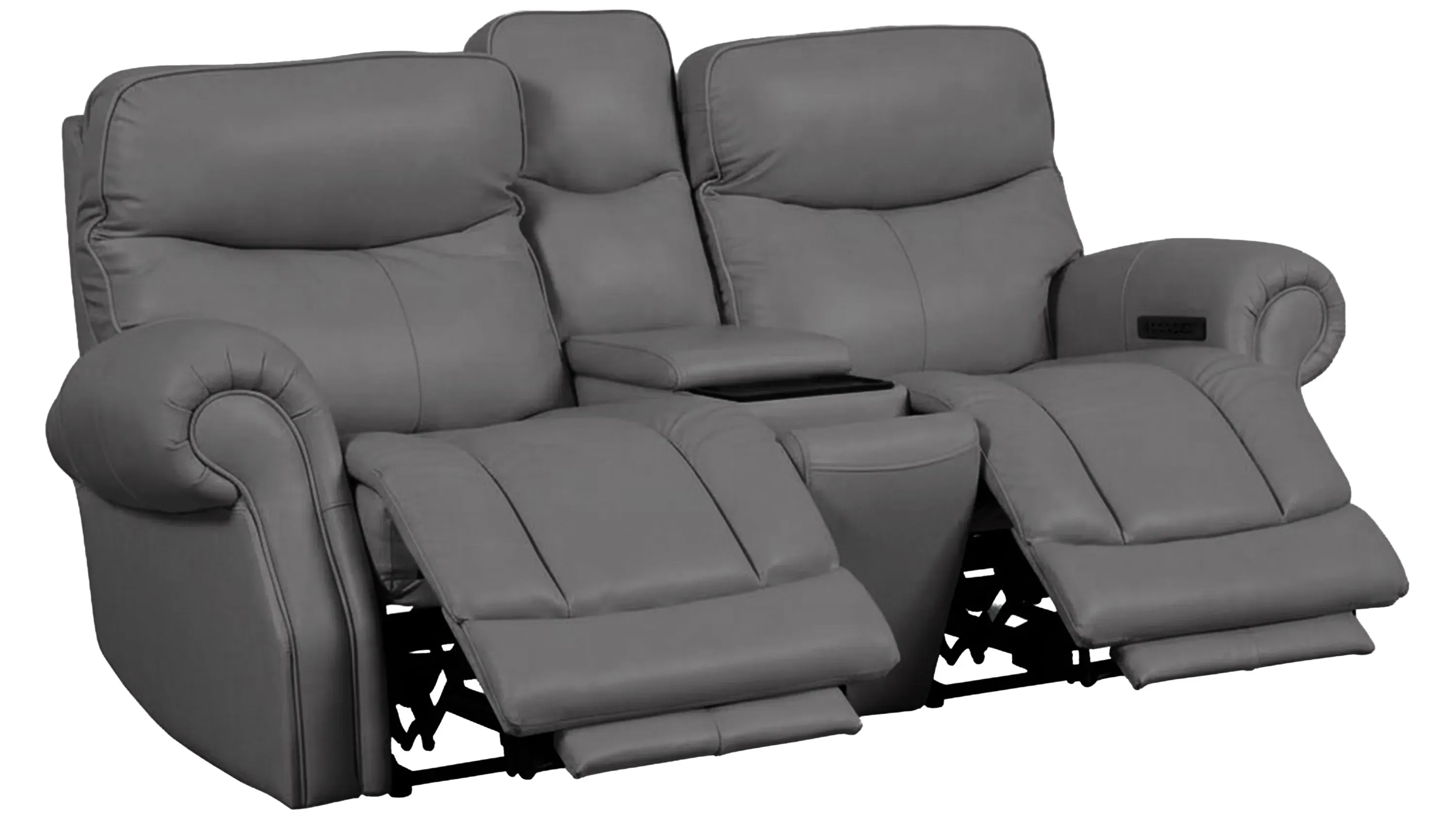 Brooks 3-pc. Zero Gravity Triple Power Console Loveseat | Raymour