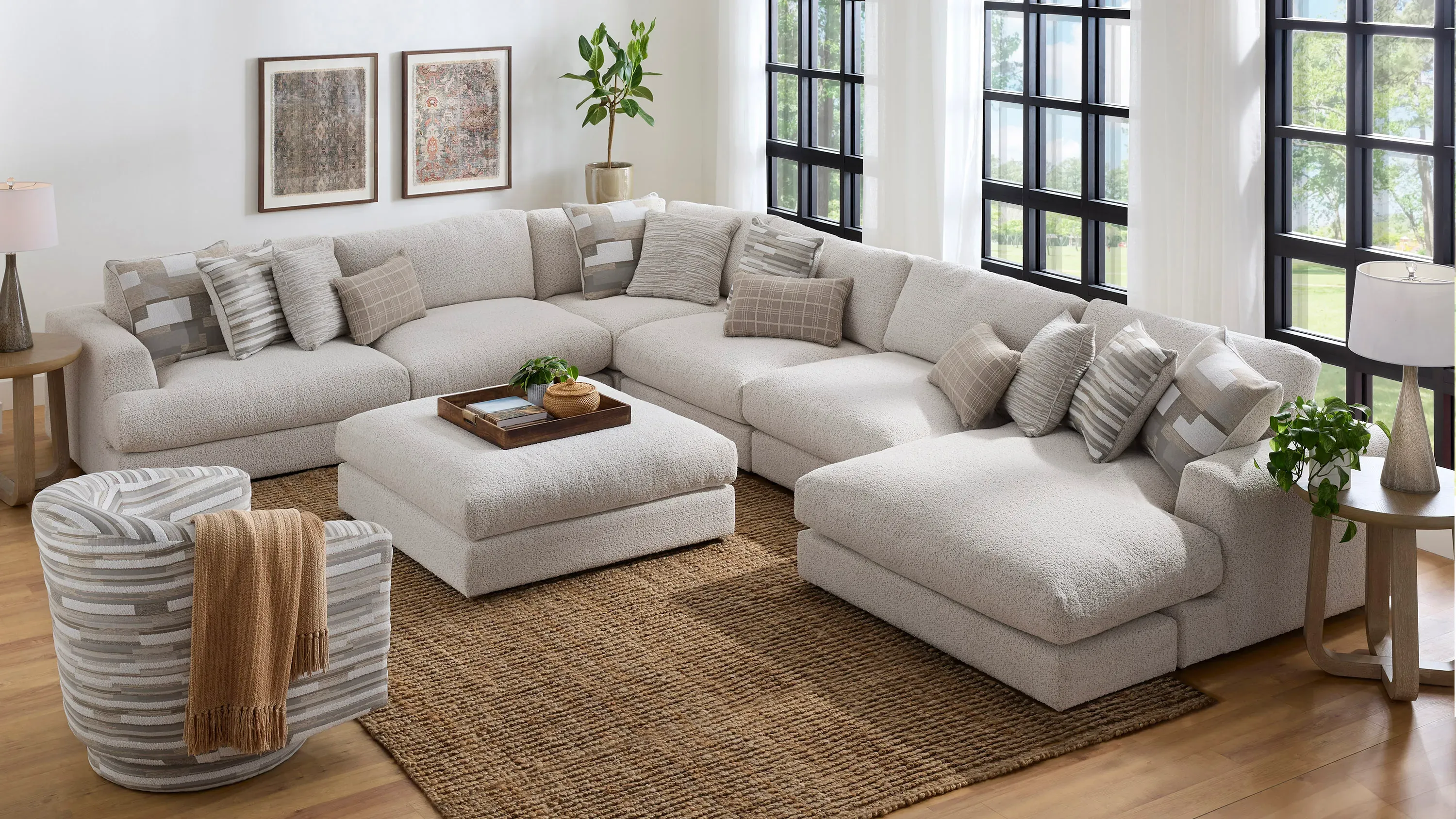 Montecito 5-pc. Sectional | Raymour & Flanigan