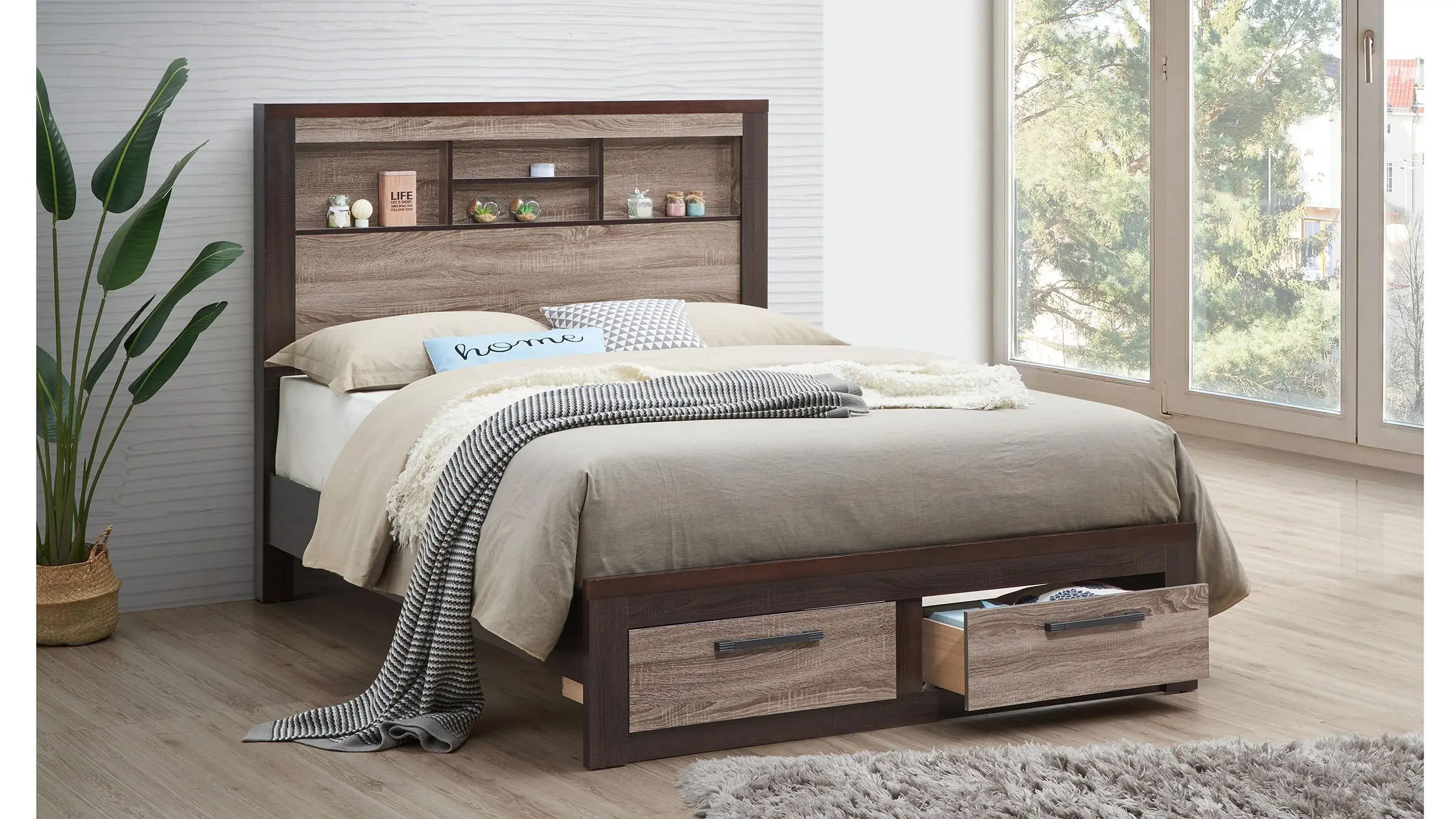 Glory Furniture Magnolia Storage Bed - Thumbnail 5