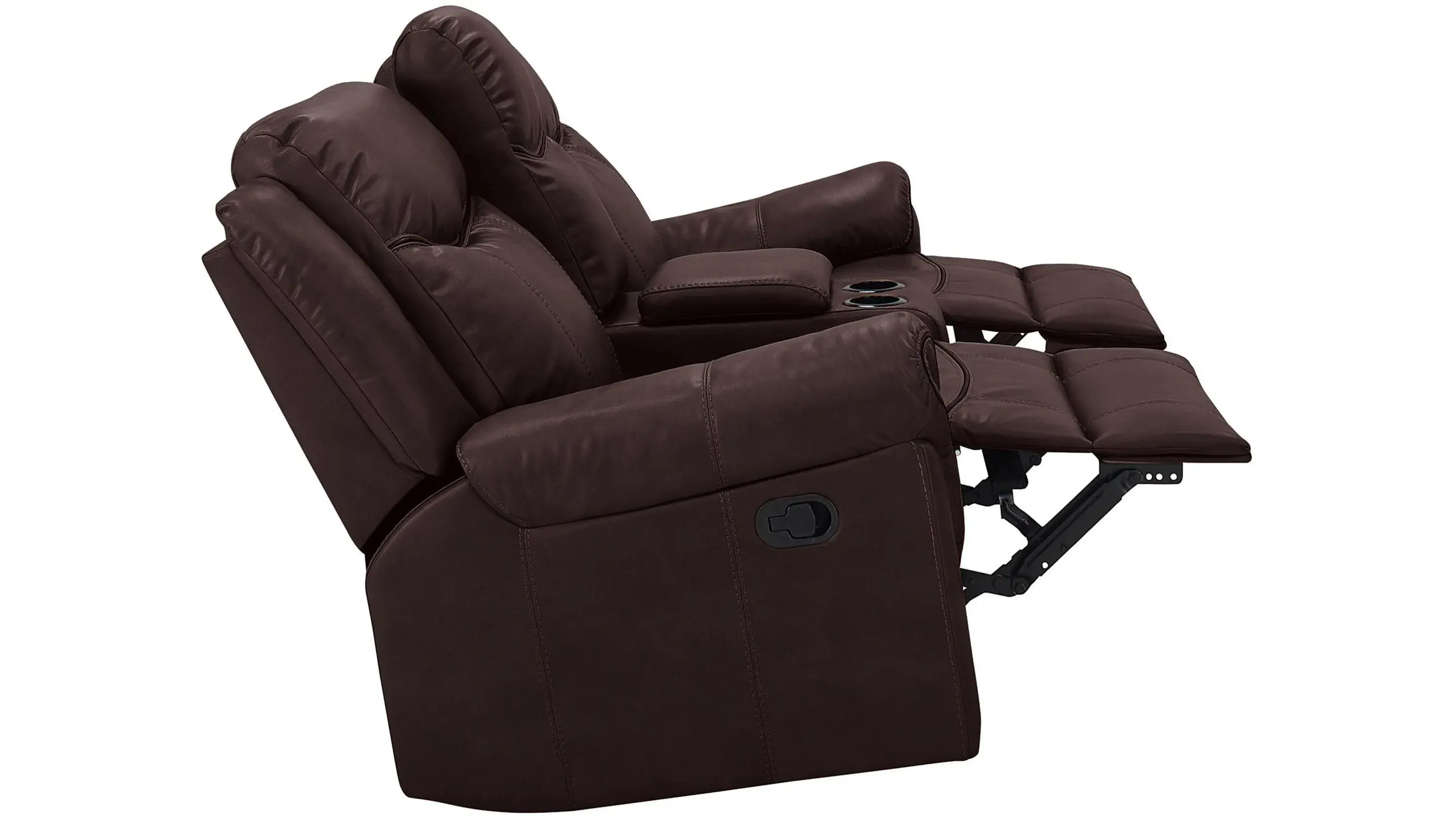 Ross Gliding Reclining Console Loveseat - Thumbnail 2