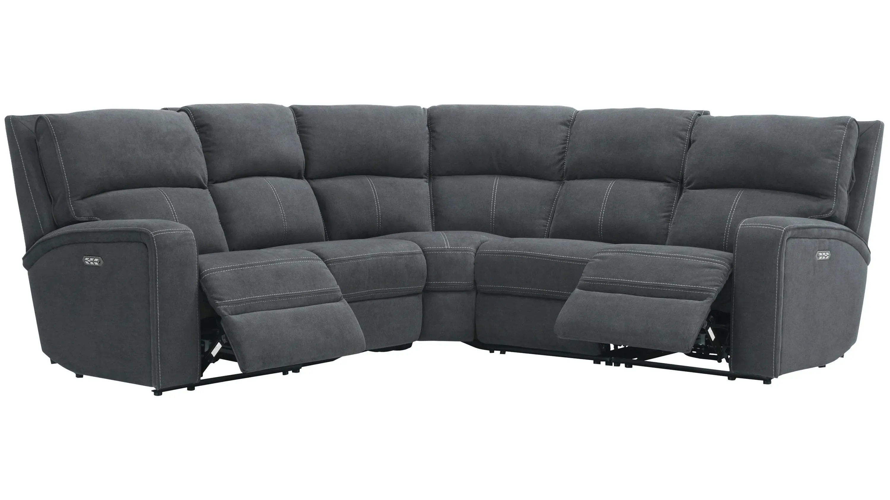 Ian 5-pc. Power Sectional w/ Power Headrest & Lumbar
