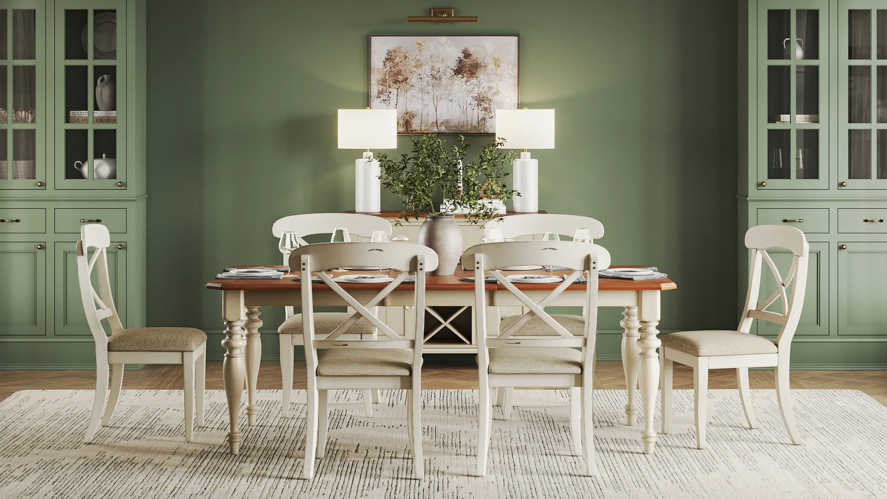 Sagamore Dining Table w/ Leaf - Thumbnail 4