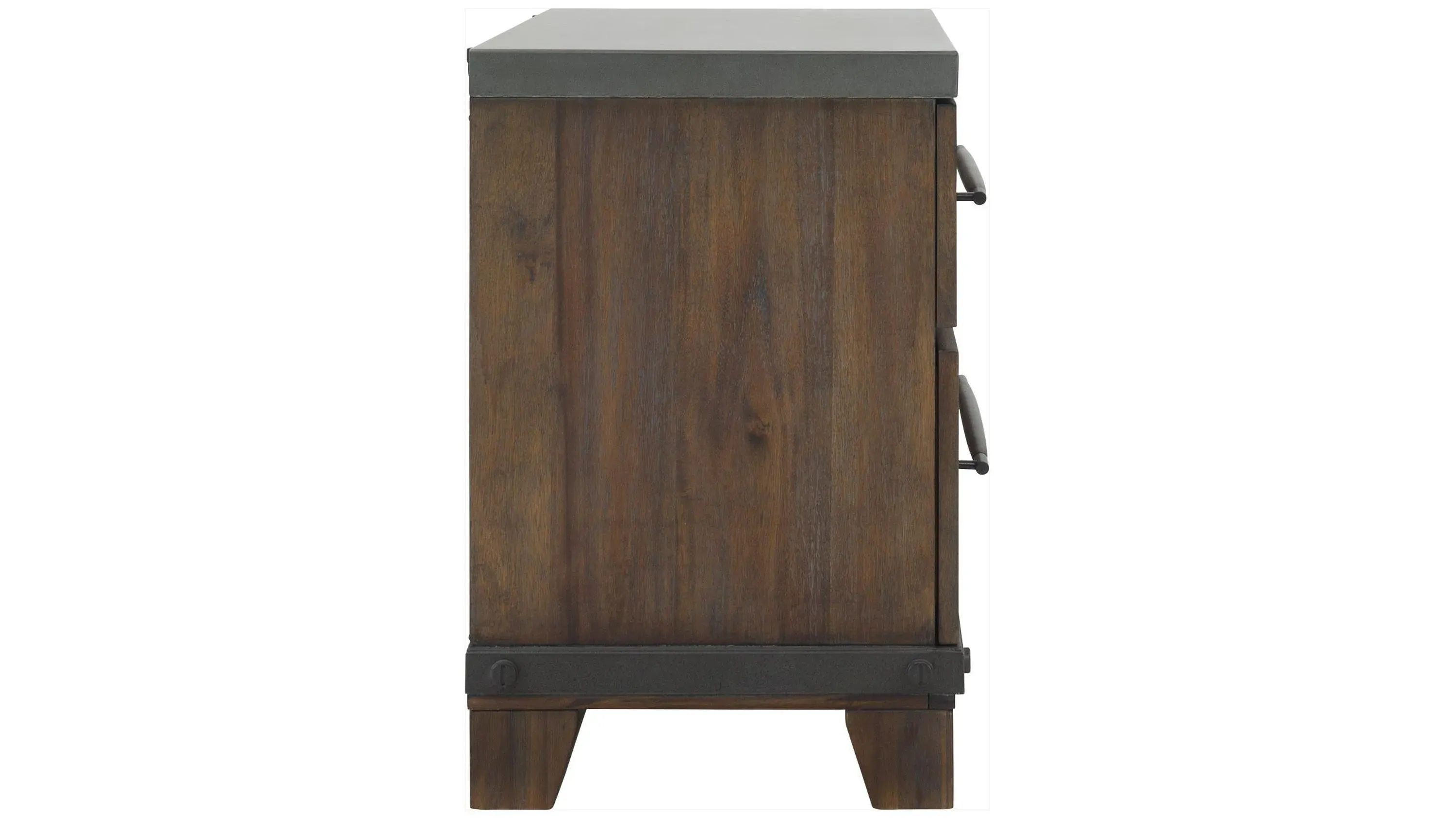 Santa Cruz Nightstand w/ Dual USB Charger