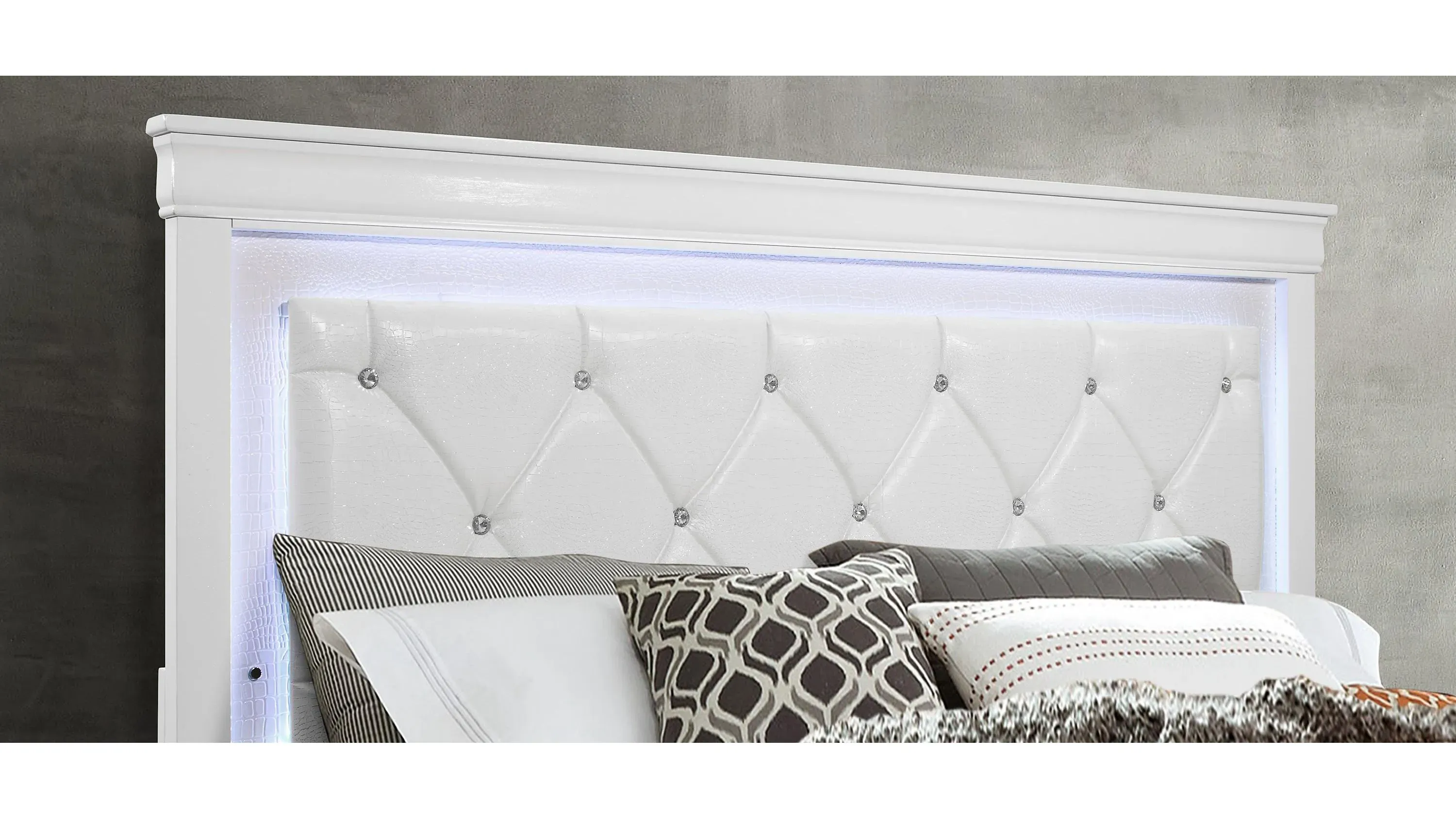 Pompei Bed w/ LED Light