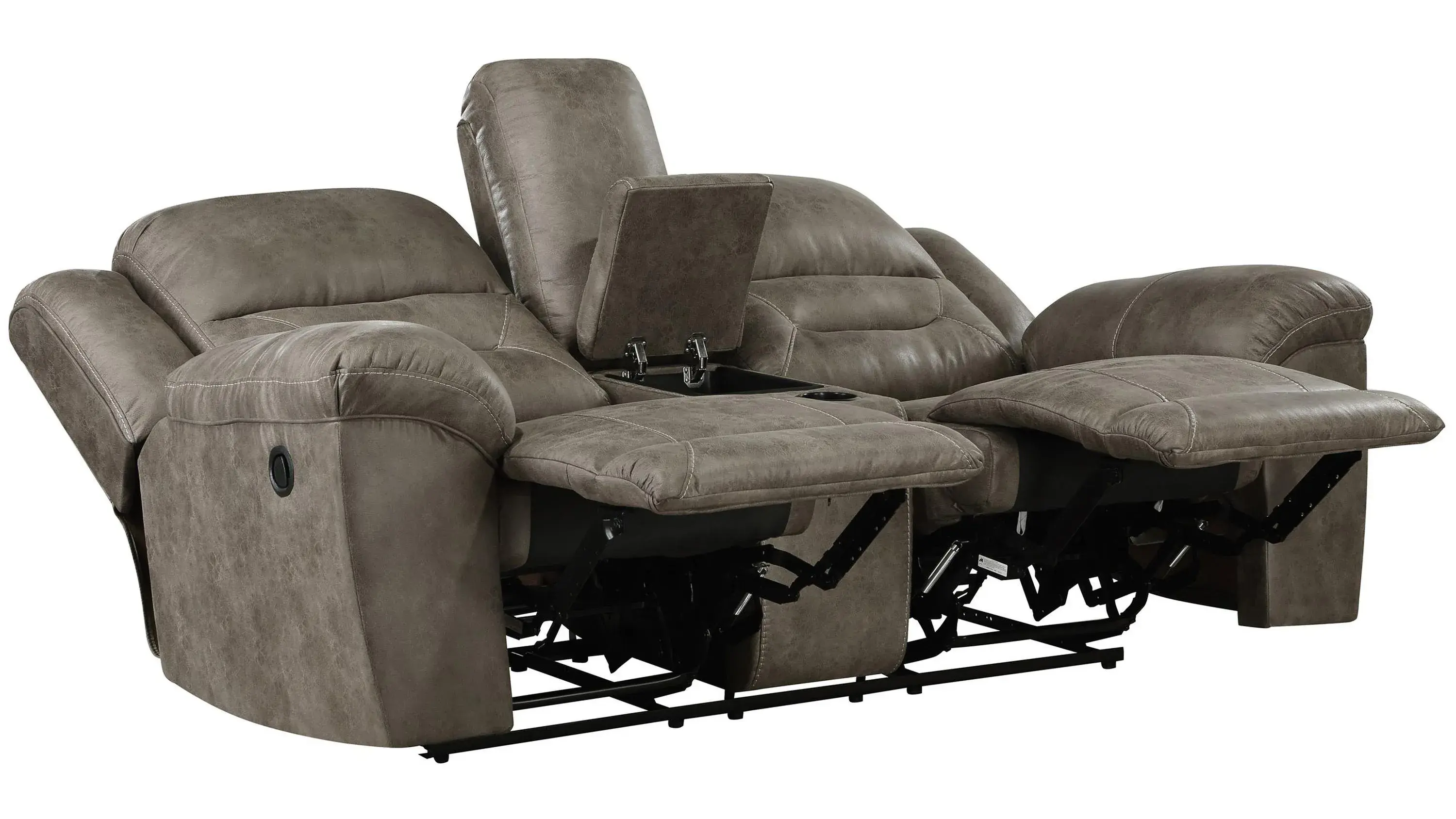 Homelegance Dallas Reclining Love Seat - Thumbnail 2
