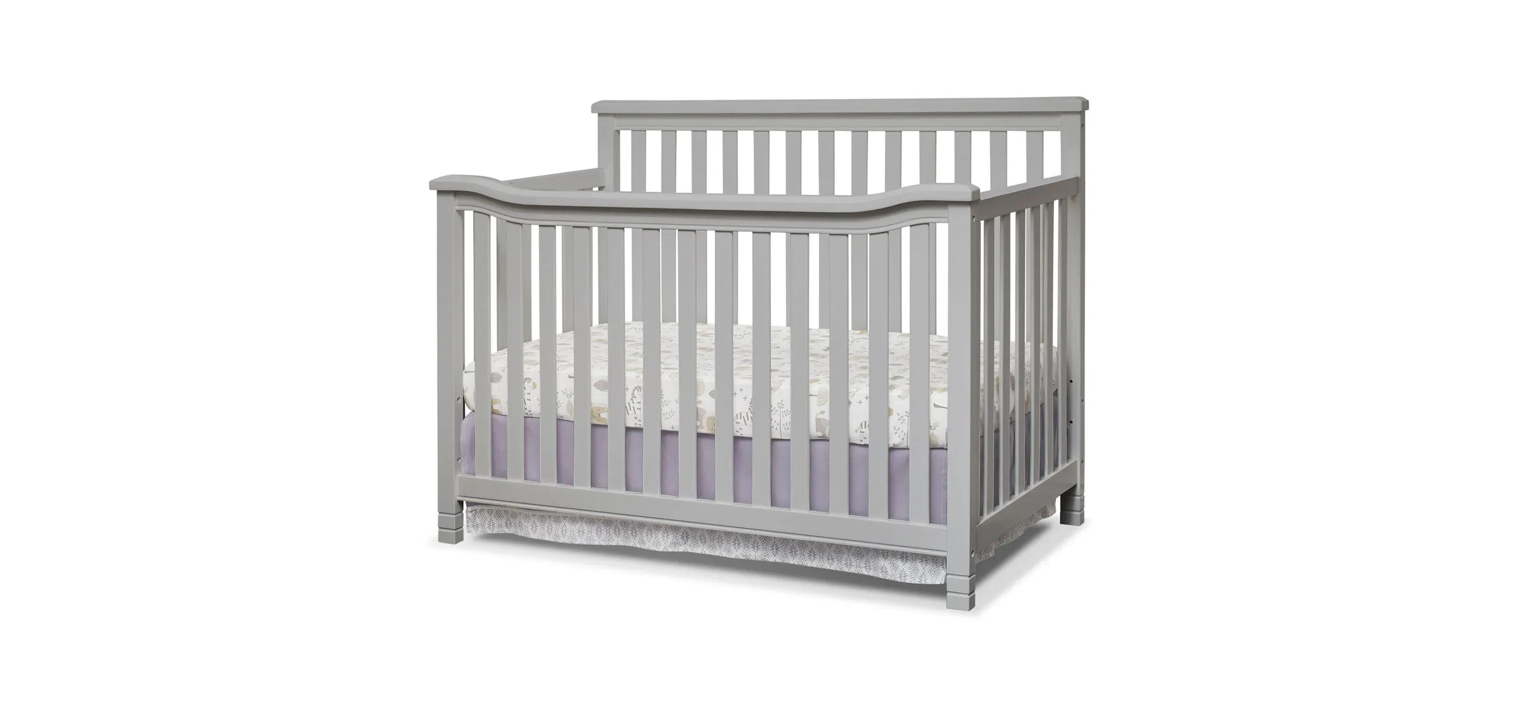 Sorelle Palisades 3 Piece Room in A Box Nursery Furniture Collection in Grey