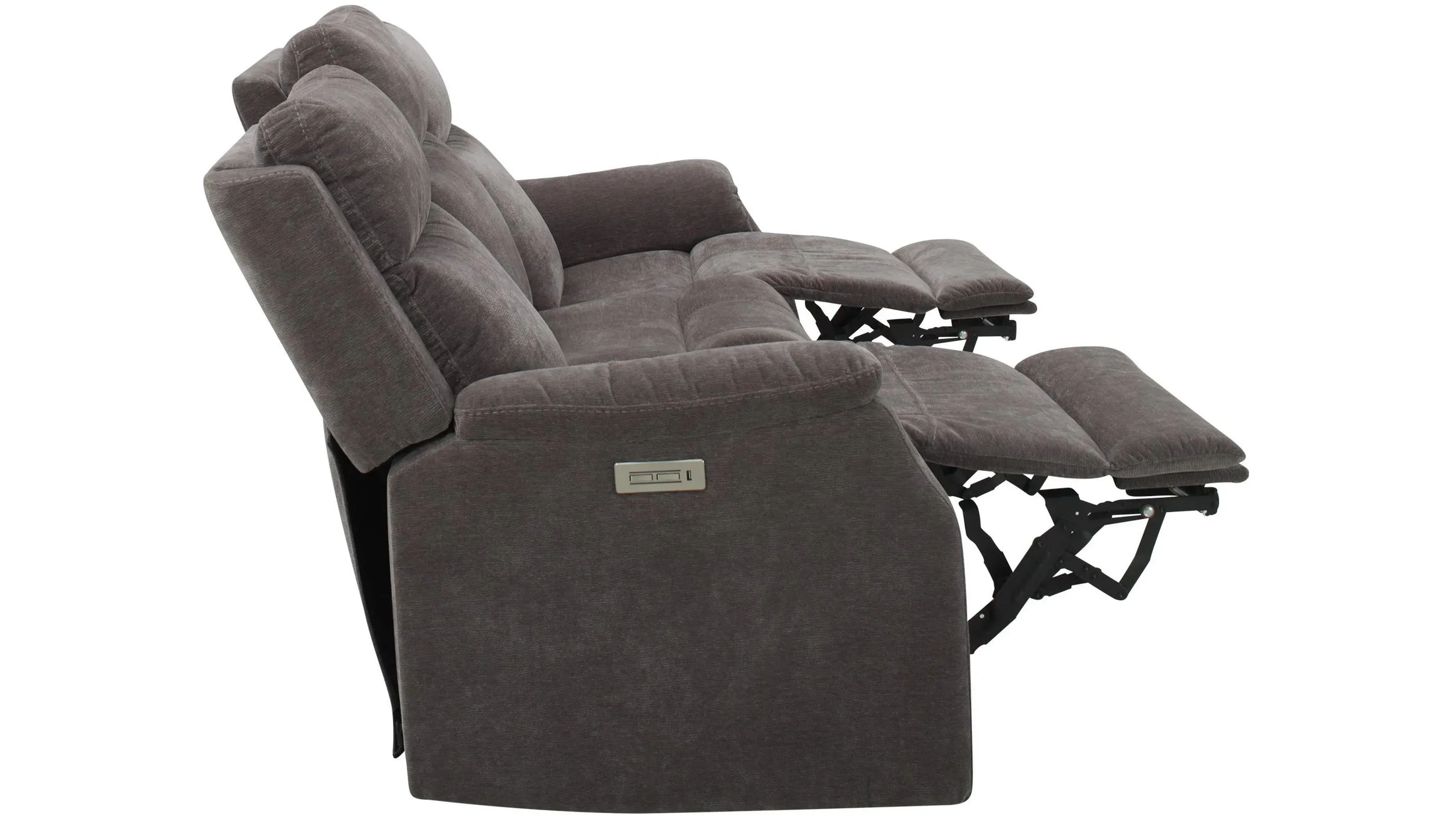 Bromway Power Layflat Sofa w/ Power Headrest | Raymour & Flanigan