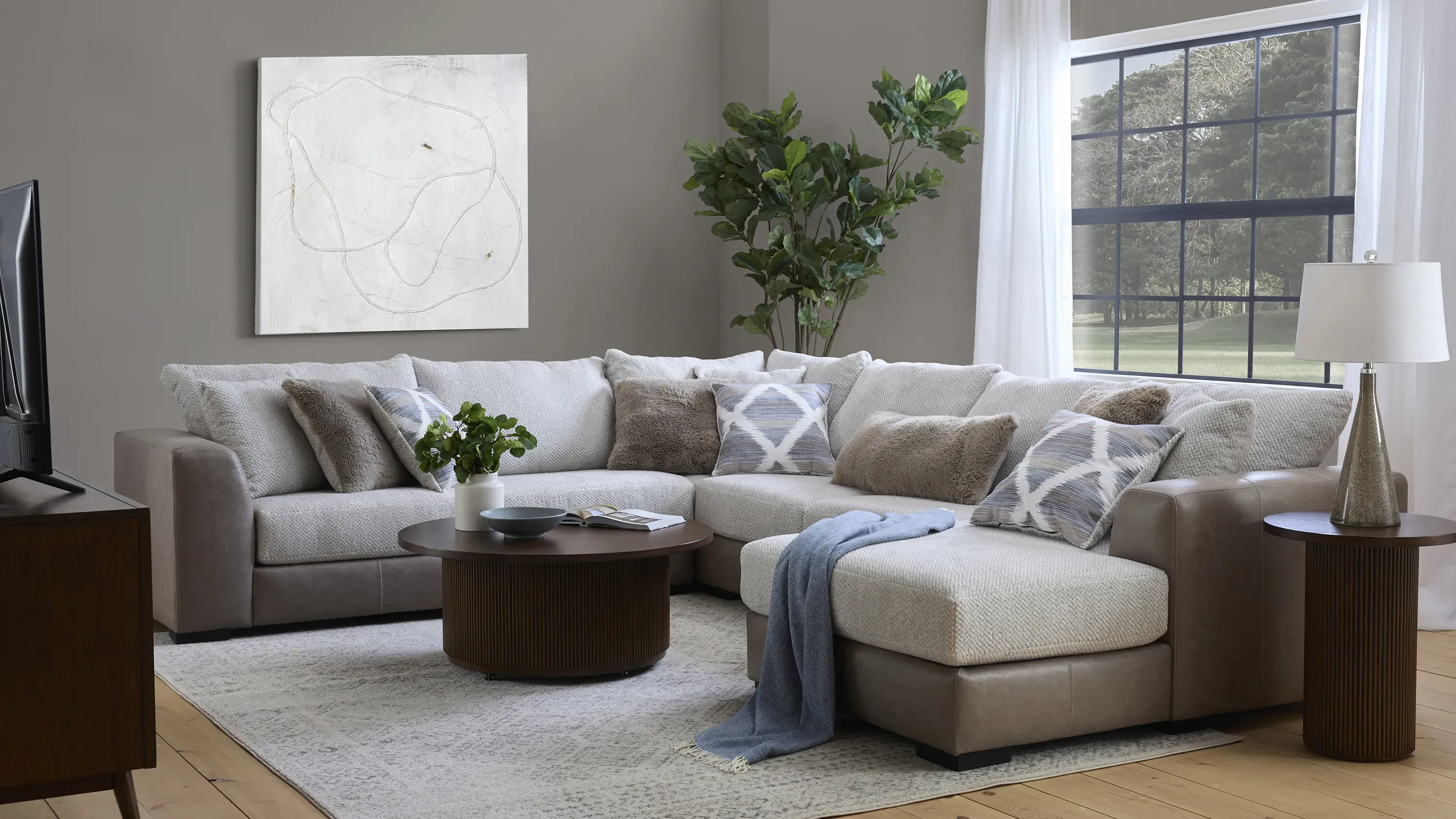Mosley Armless Loveseat