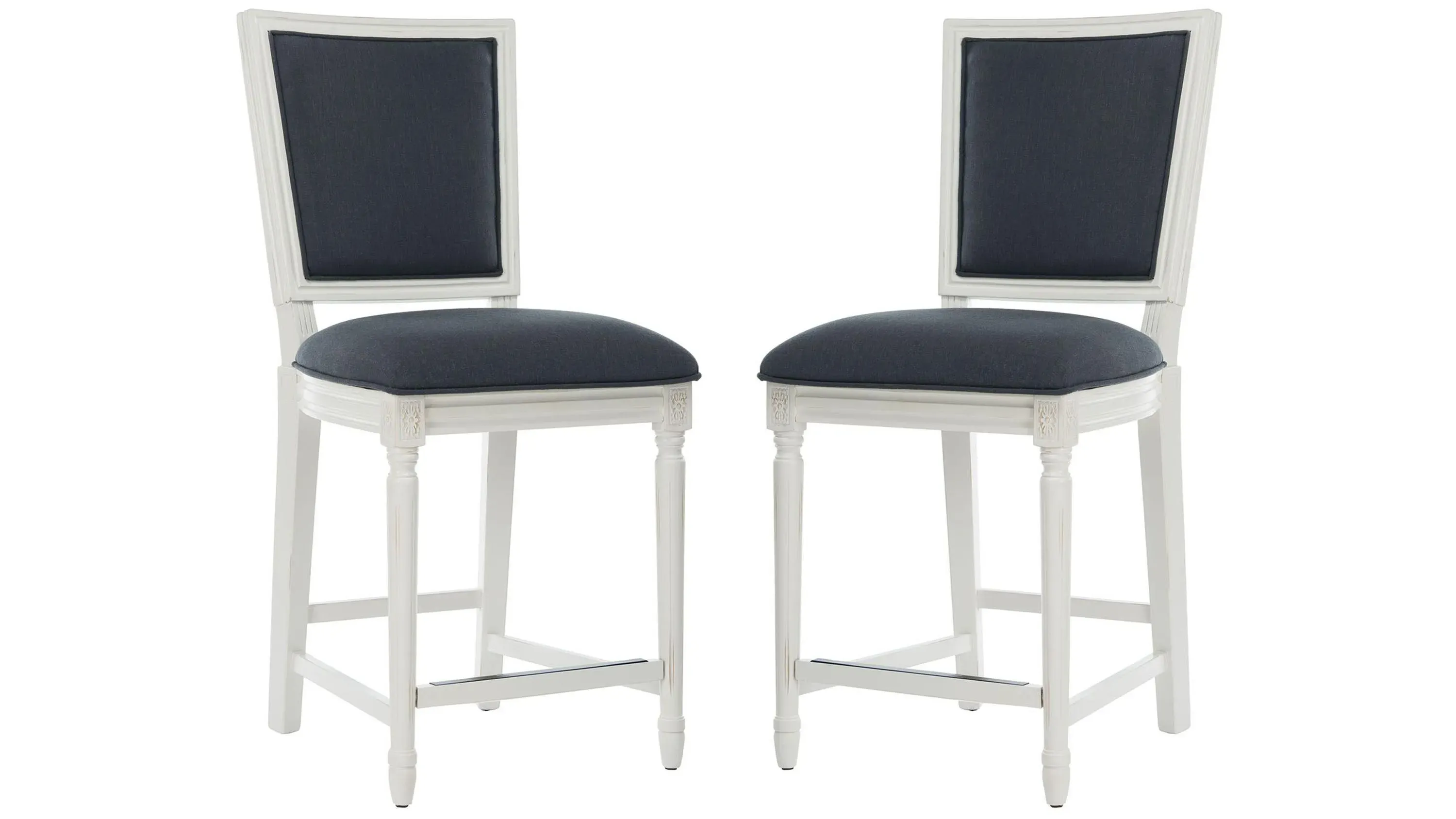 Buchanan Rectangular Counter Stool - Set of 2 Navy Product_Image_Carousel