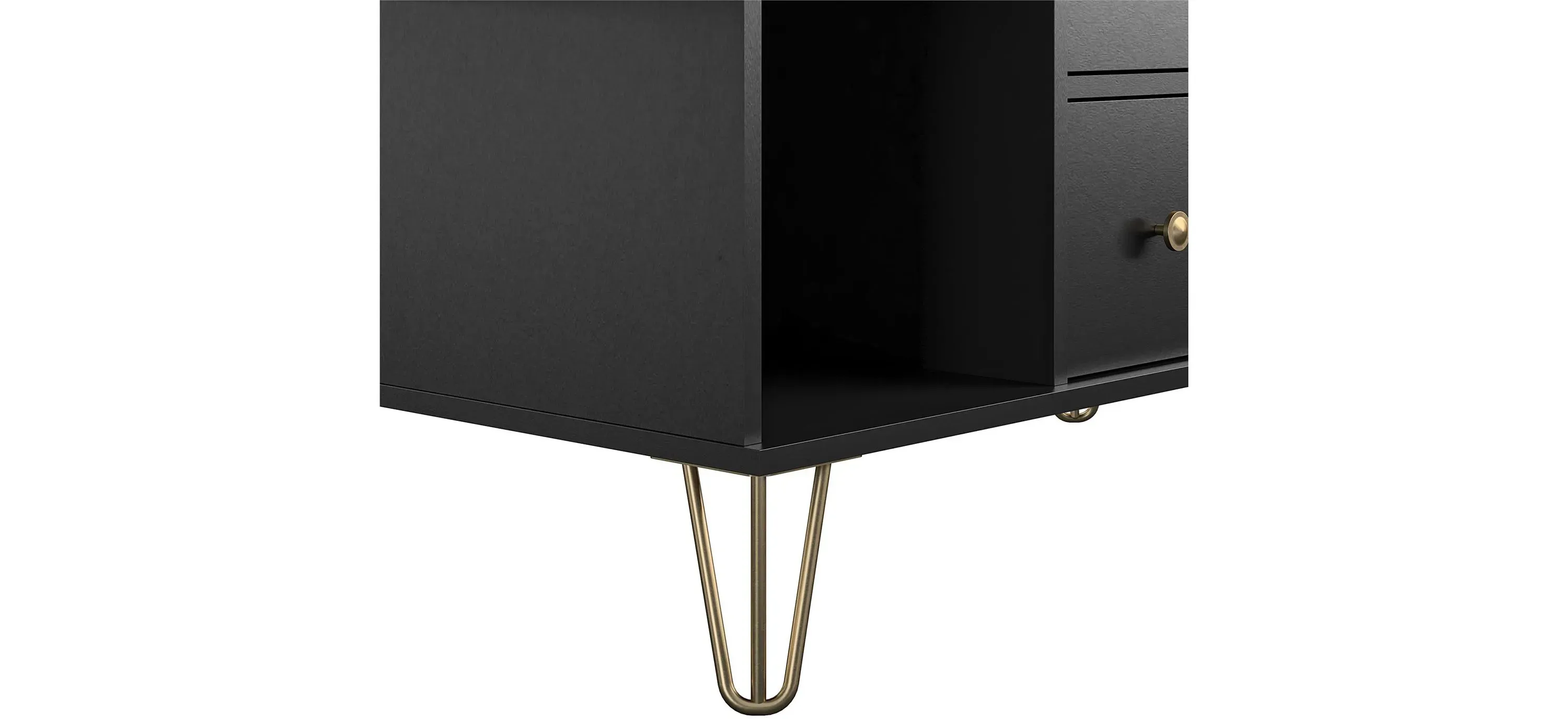 Novogratz Owen 3 in 1 Media Dresser and Desk Combo Raymour Flanigan