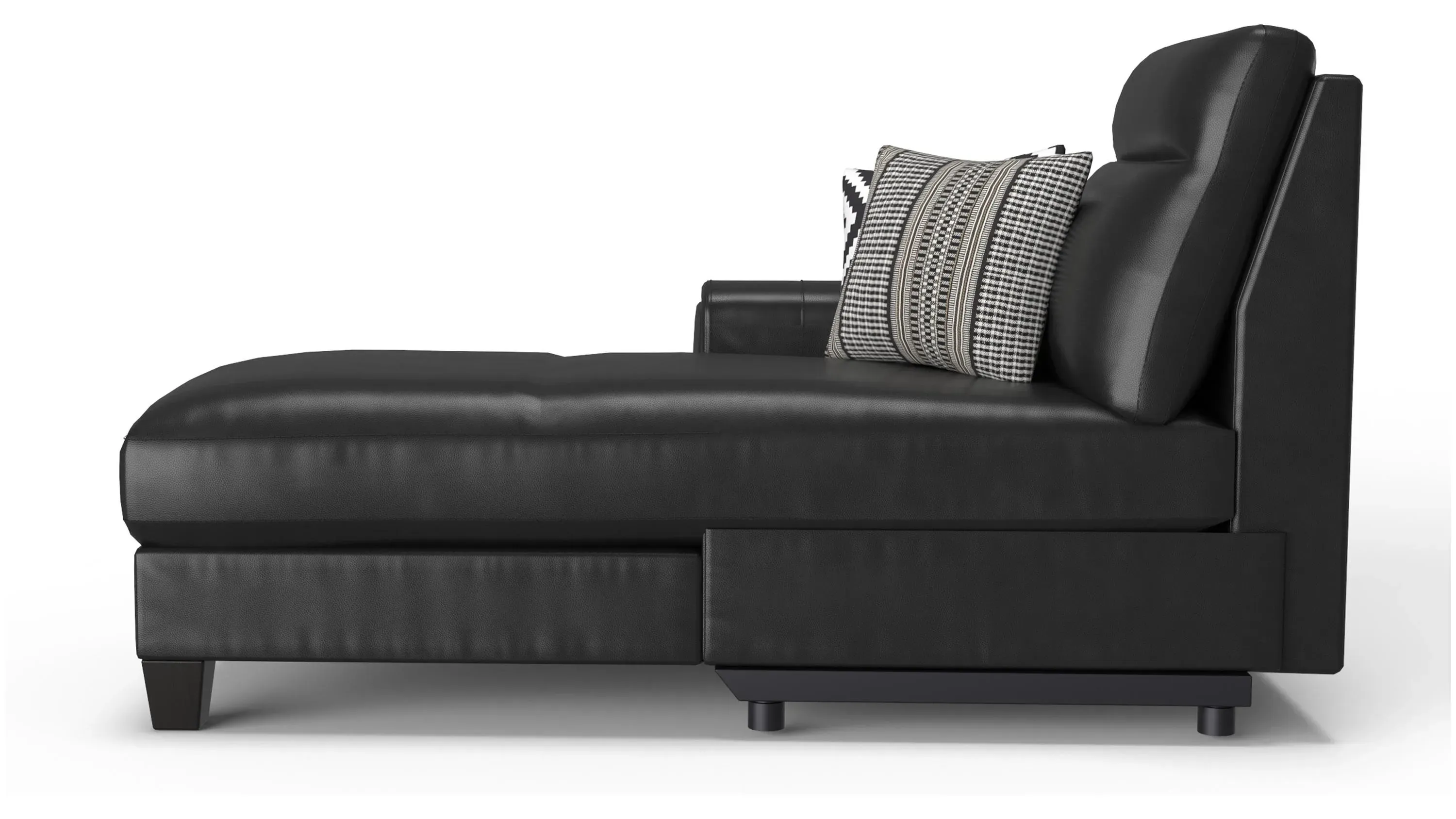Ace Left Arm Facing Power Chaise | Raymour & Flanigan