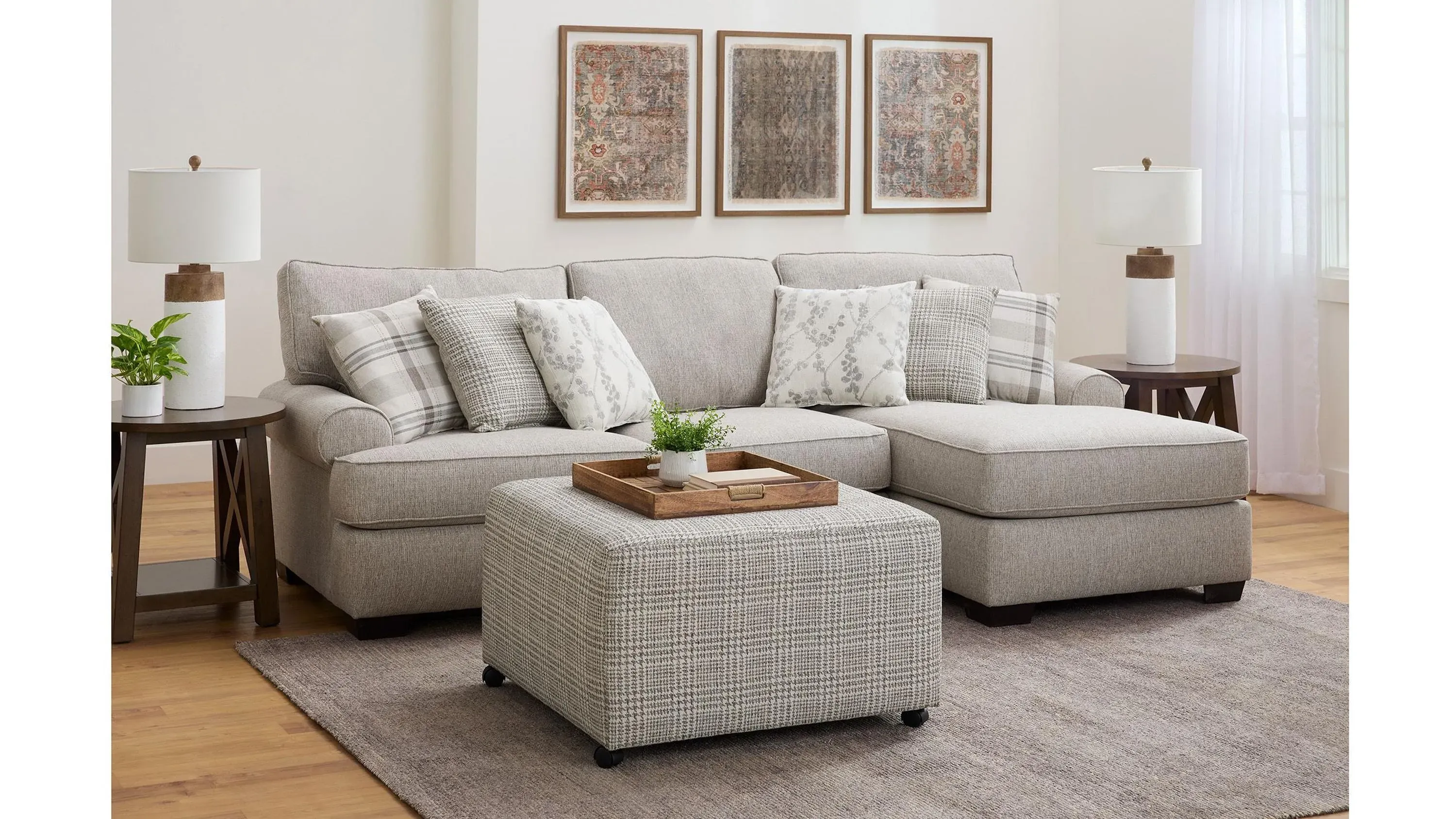 Suzanne 2-pc. Sectional | Raymour & Flanigan