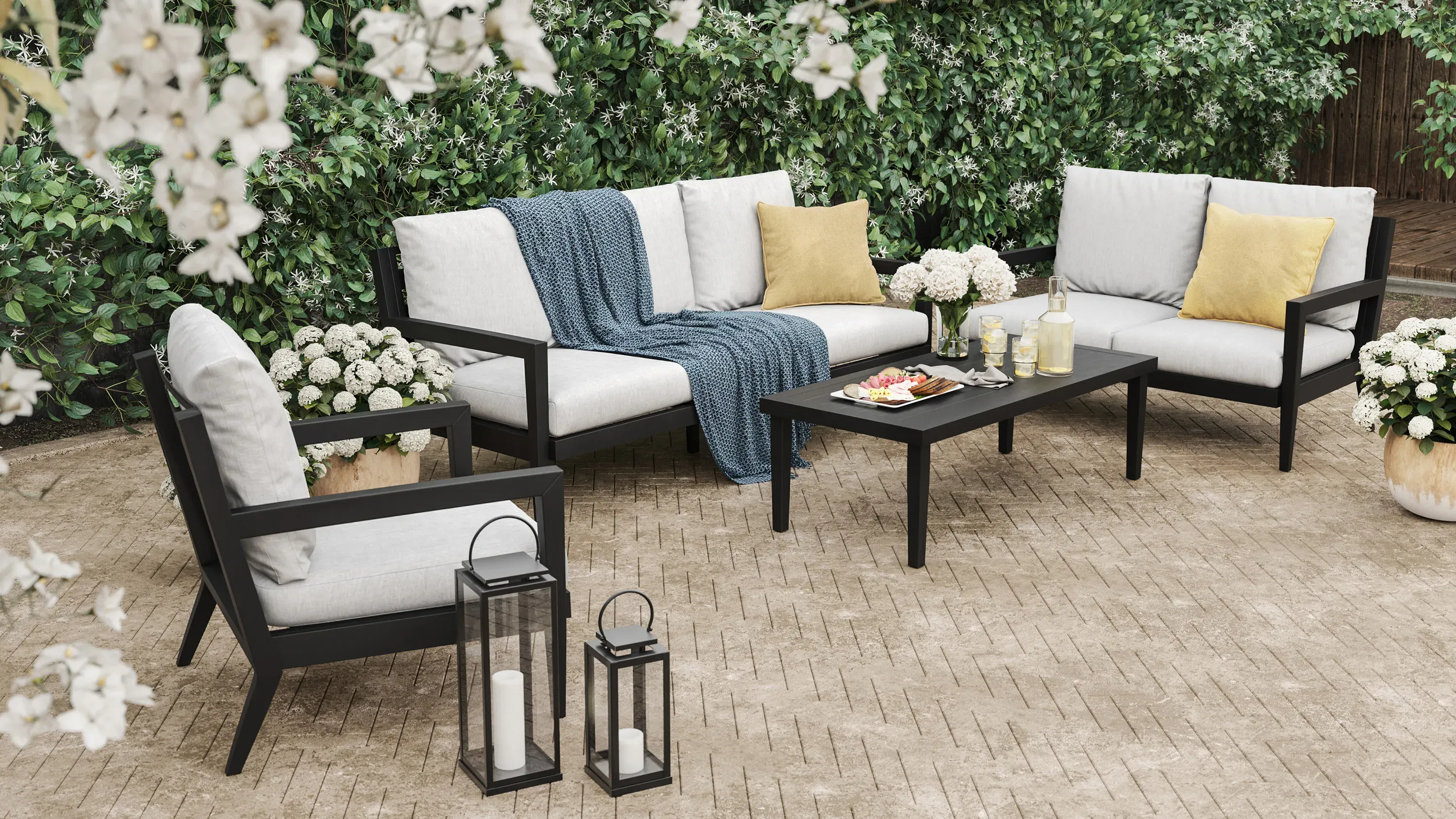 Crescent Bay Outdoor Sofa