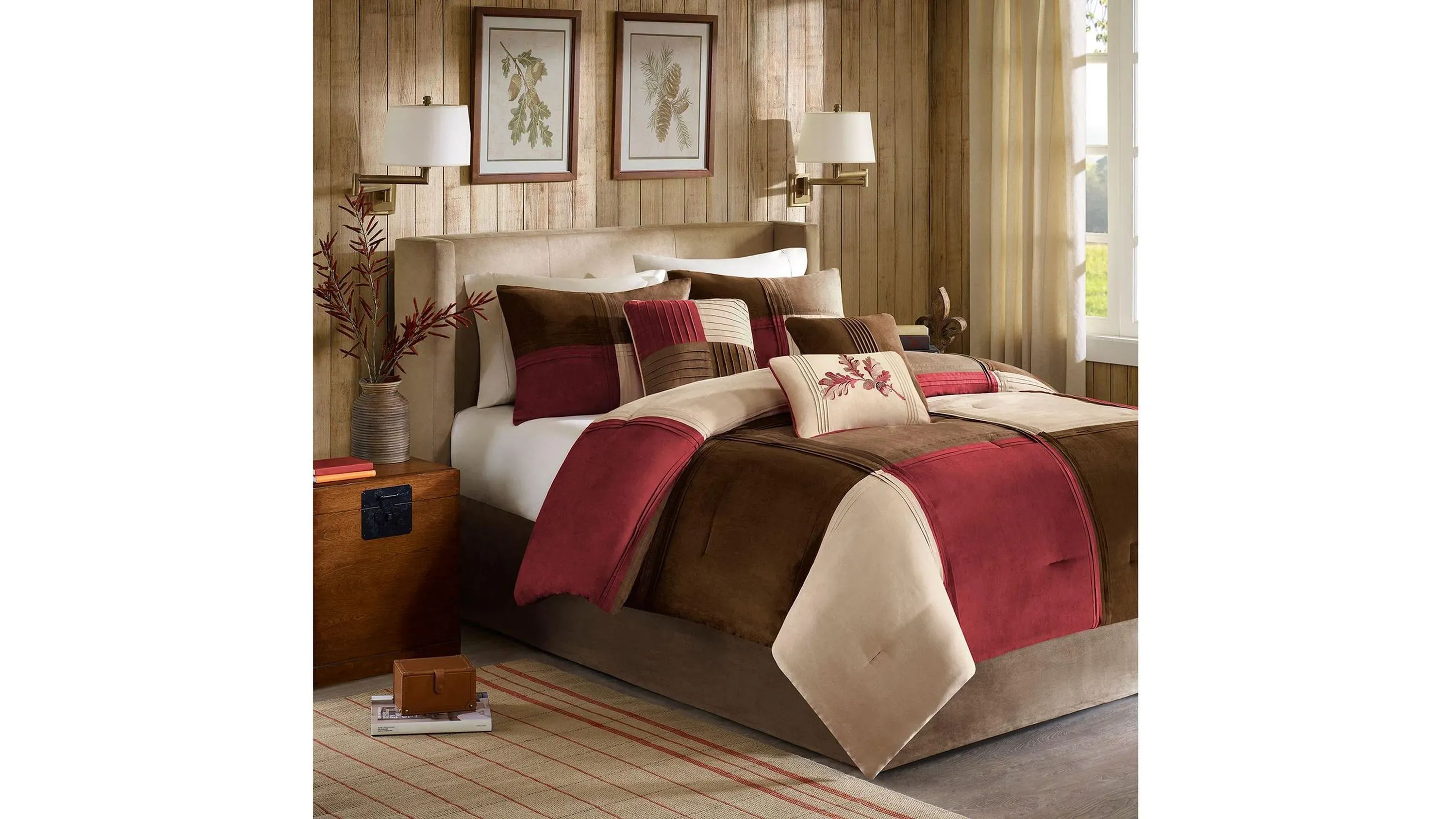 Jackson Blocks 7-pc.  Comforter Set King Product_Image_Carousel