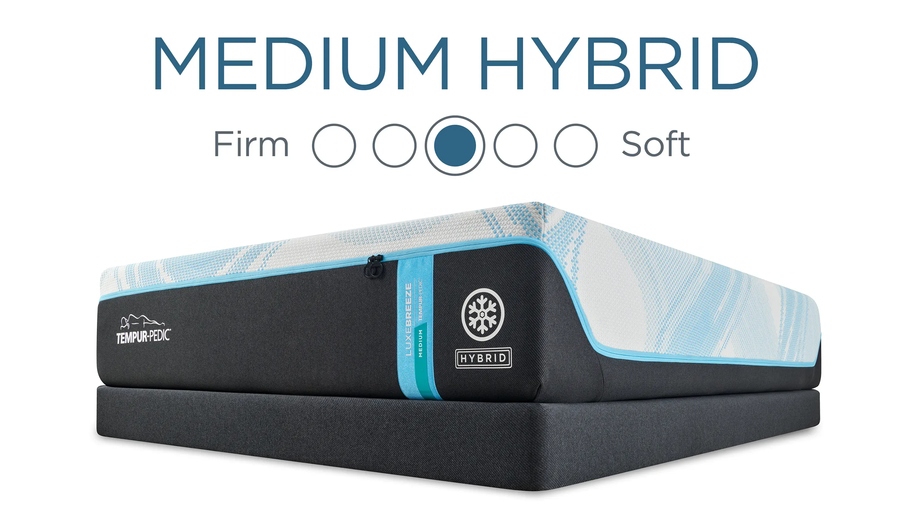 Tempur-Pedic Luxebreeze 2.0 Medium Hybrid | Raymour & Flanigan