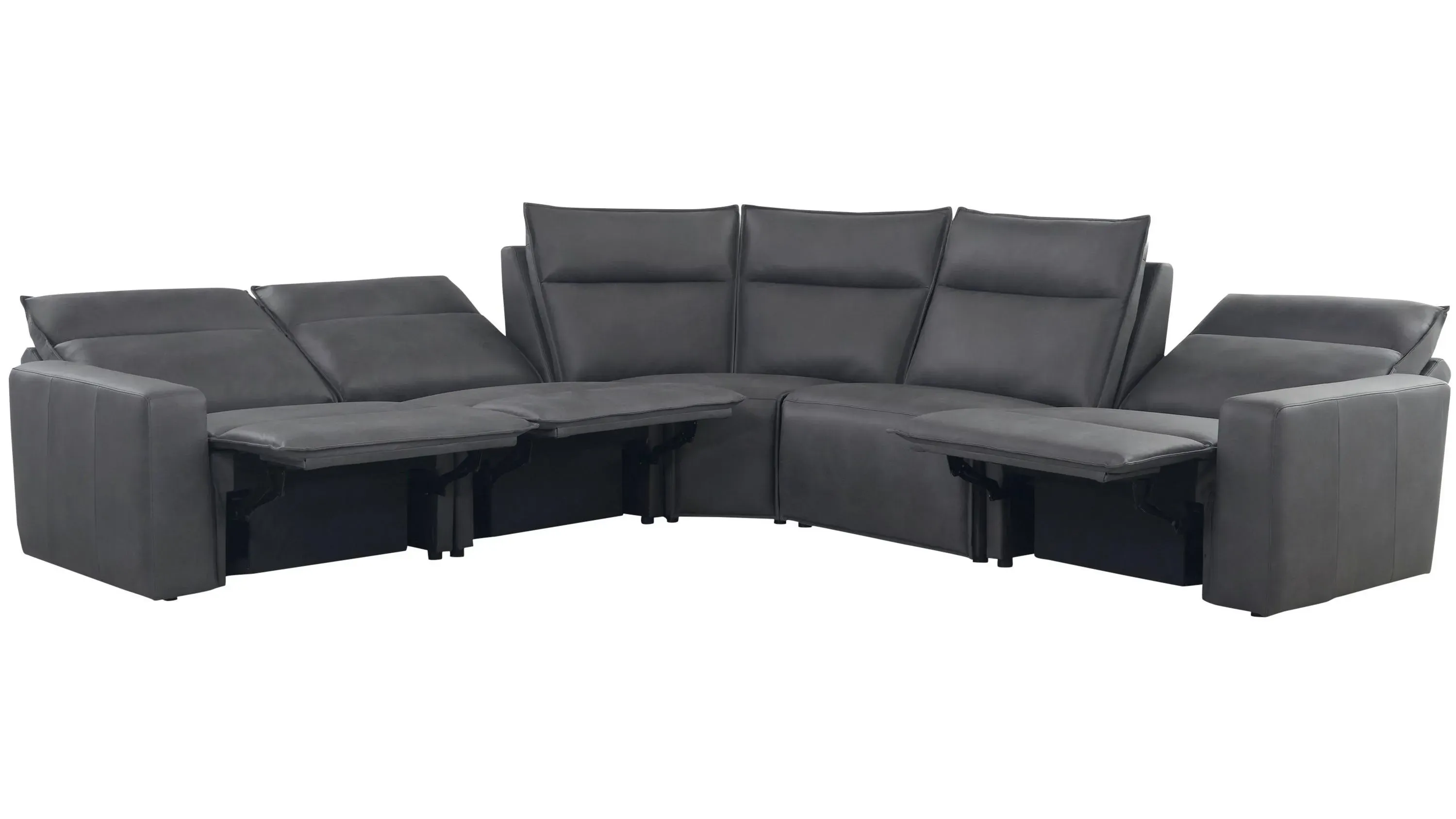 ModularTwo 5-pc. Power Sectional w/ Power Headrest