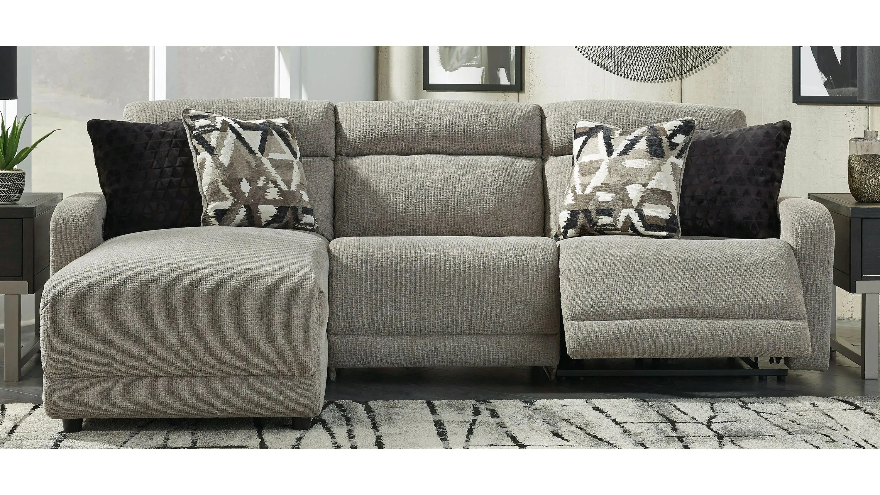 Colleyville 3-pc. Power Reclining Sectional with Chaise