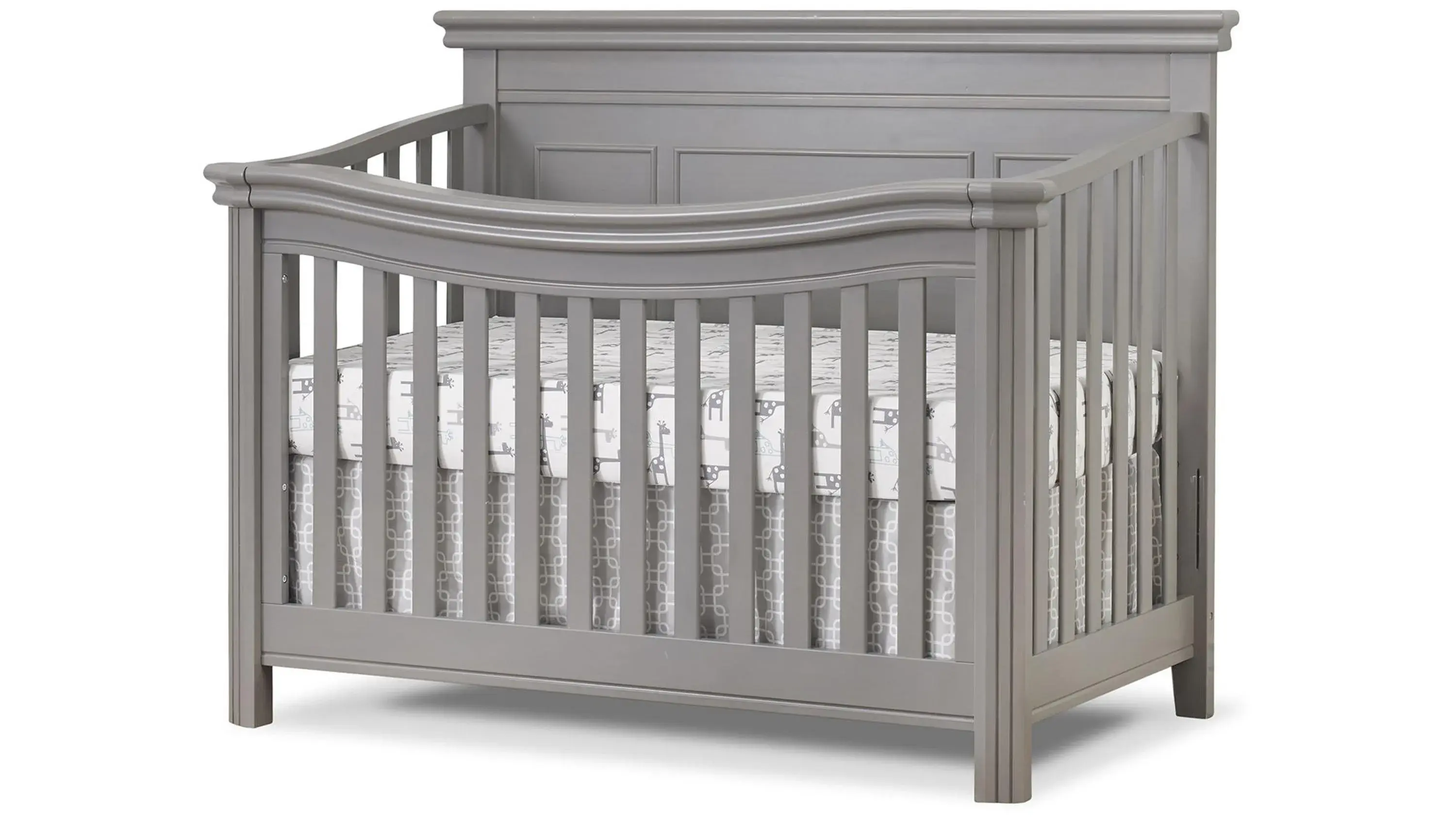 Finley Lux Flat Top Crib with Conversion Kit Raymour Flanigan