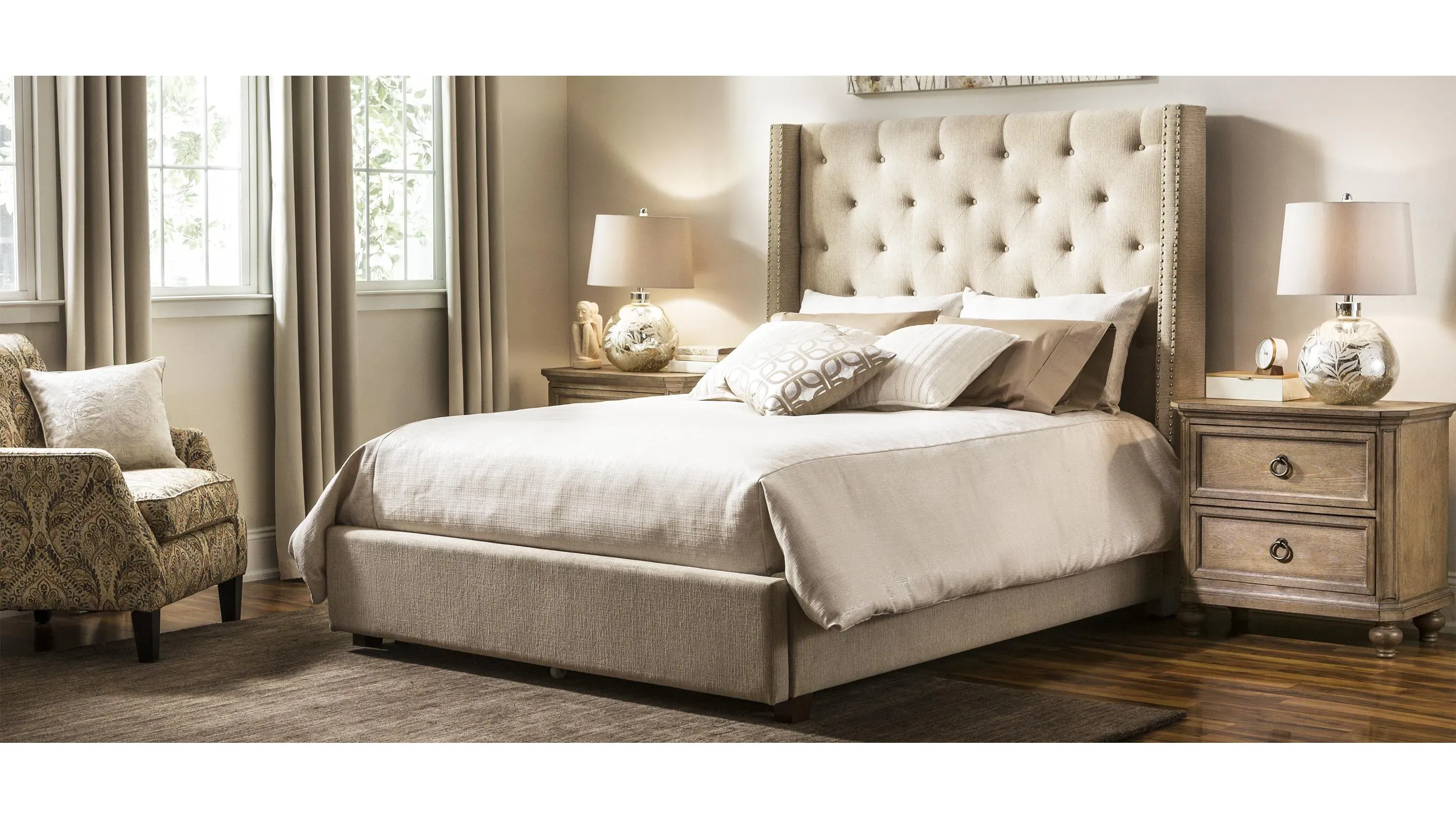 Quinn Platform Storage Bed