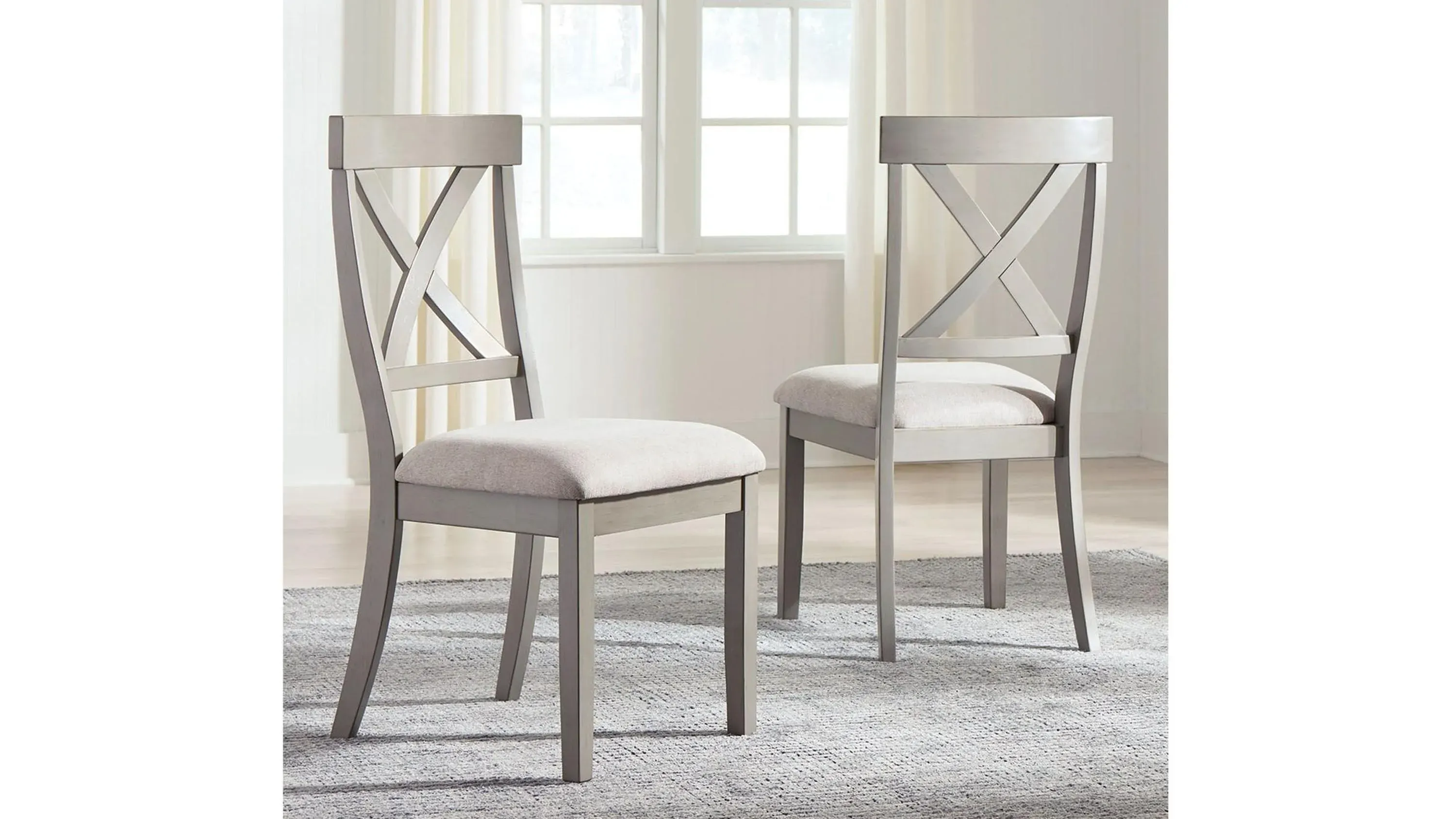 Parellen Upholstered Dining Chair Set of 2 Raymour & Flanigan