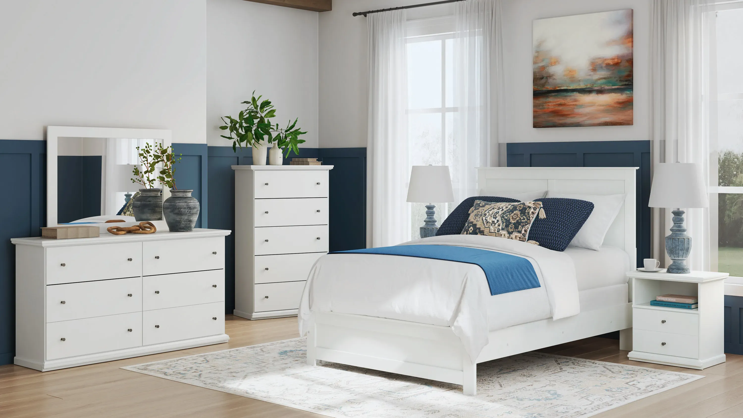 Adele Panel Bed