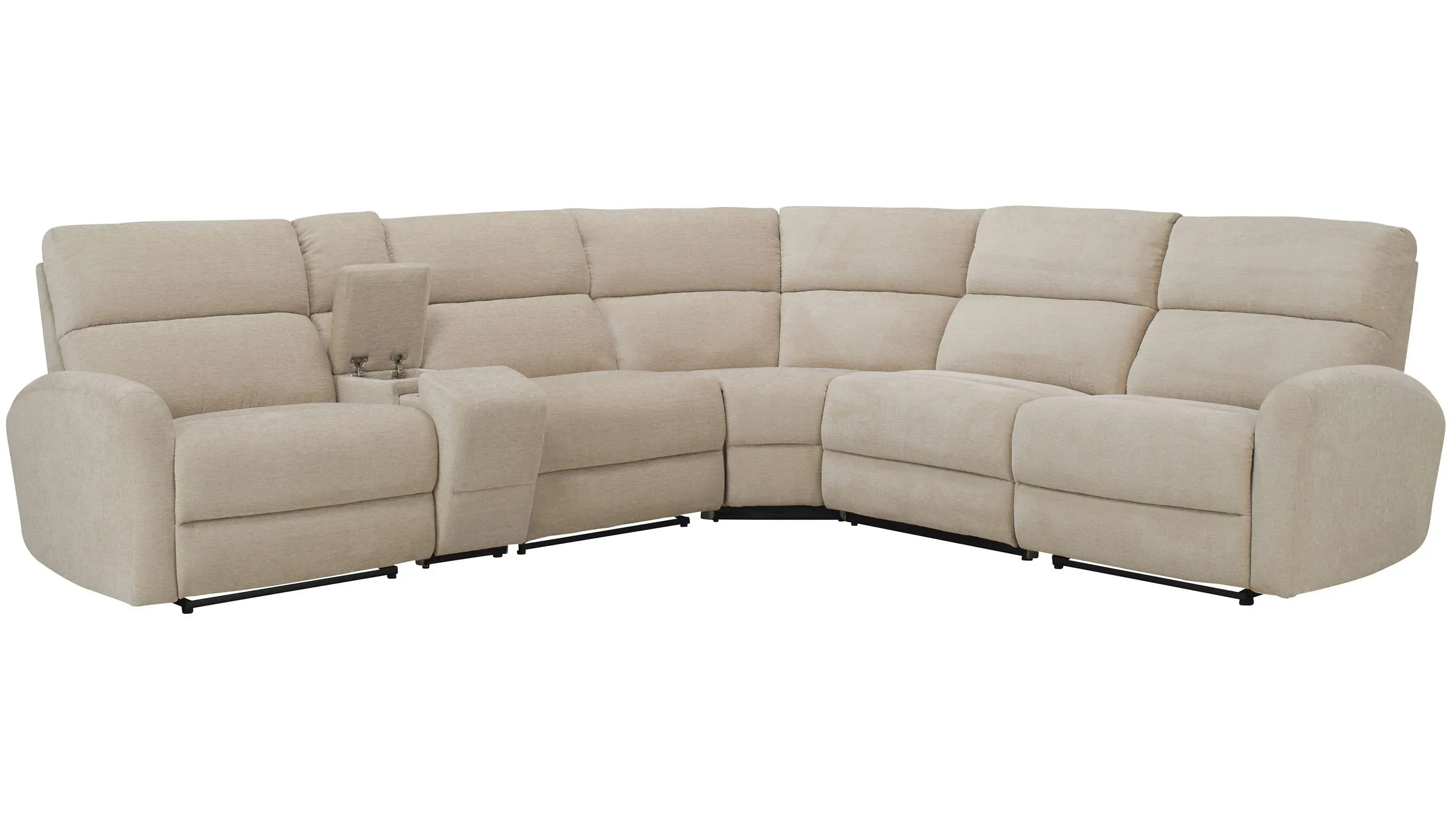 Fletcher 6-pc. Power Sectional w/ Power Headrests