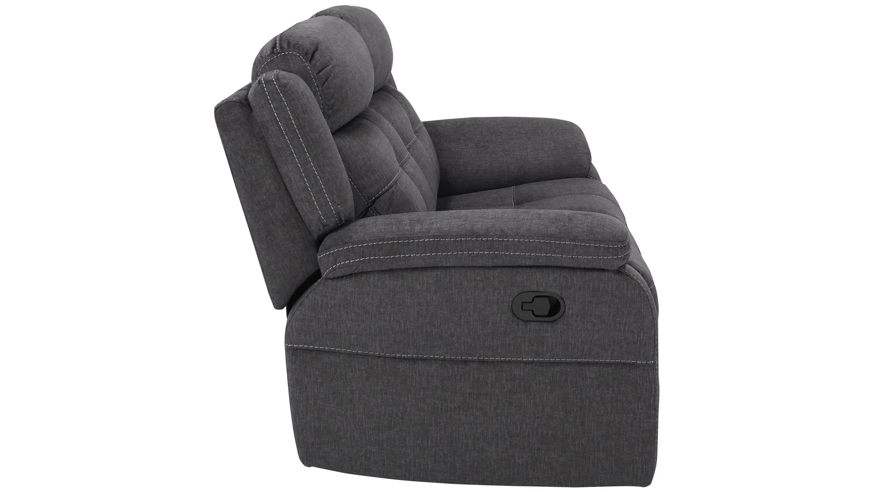 Lugano Microfiber Reclining Loveseat | Raymour & Flanigan