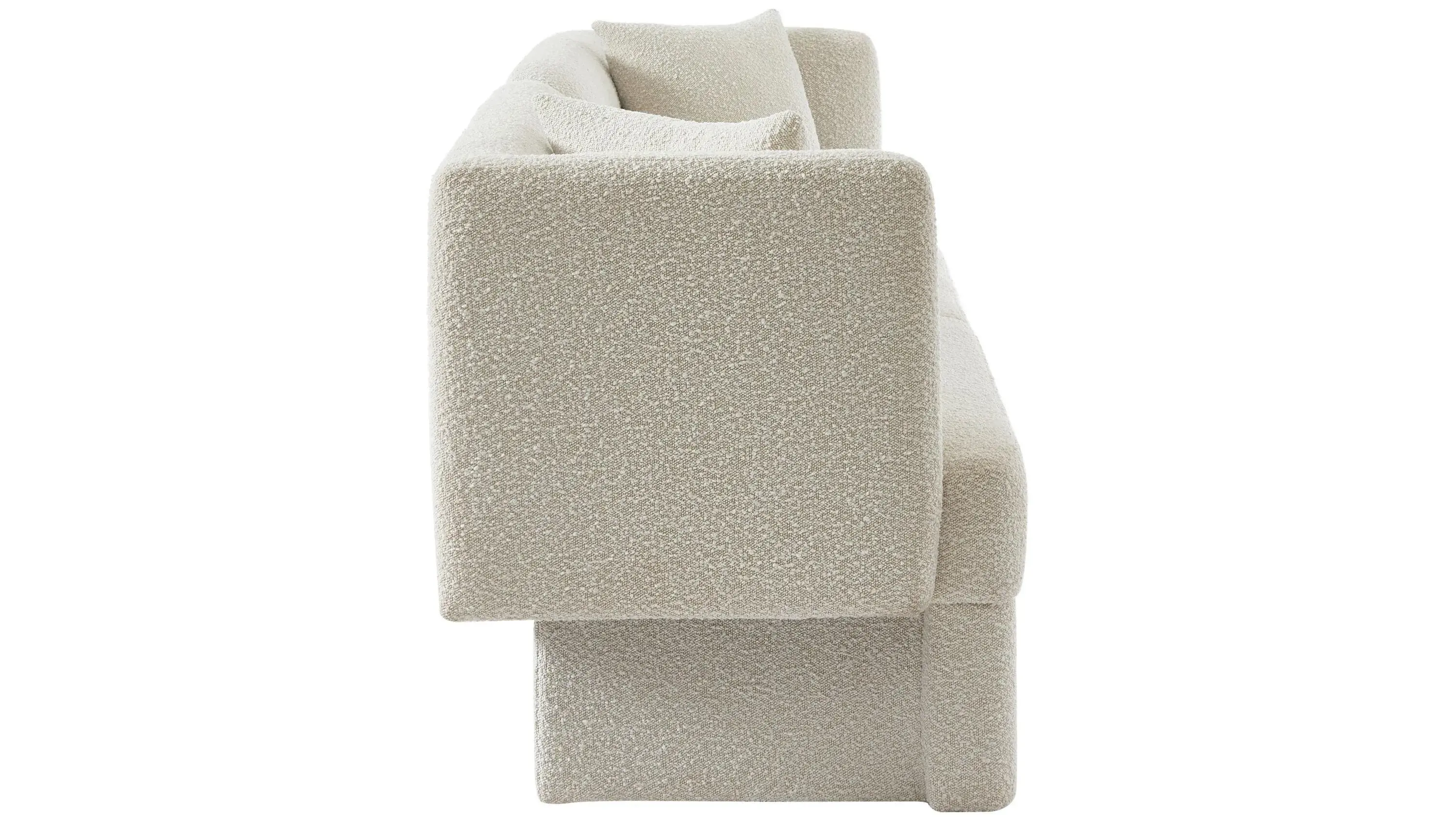 Marcel Boucle Fabric Sofa - Thumbnail 4