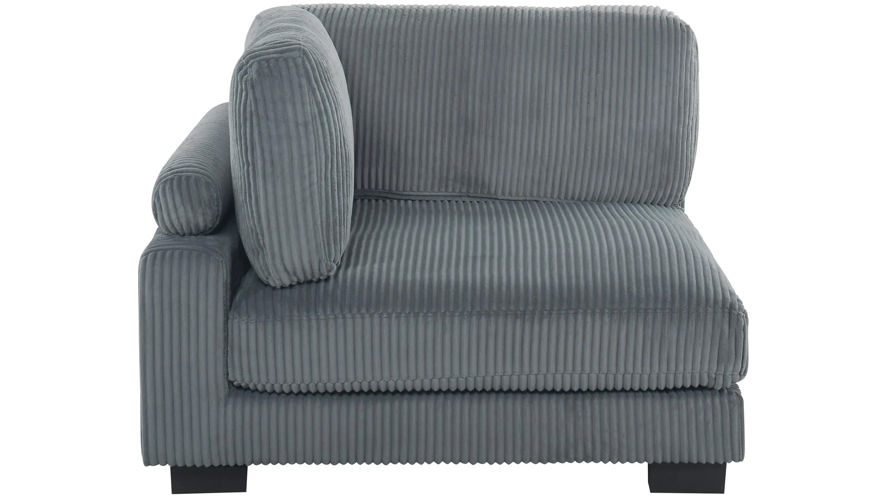 Cavadore Olympia 343 x 77 x 228 - Mistrel corner, colore: Grigio scuro