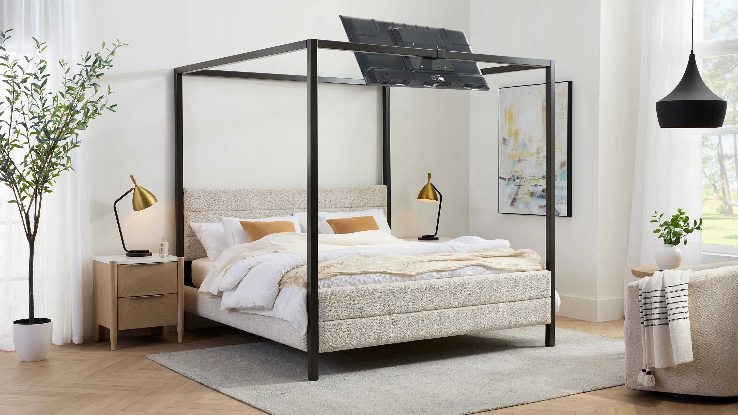 Nouvelle Media Bed