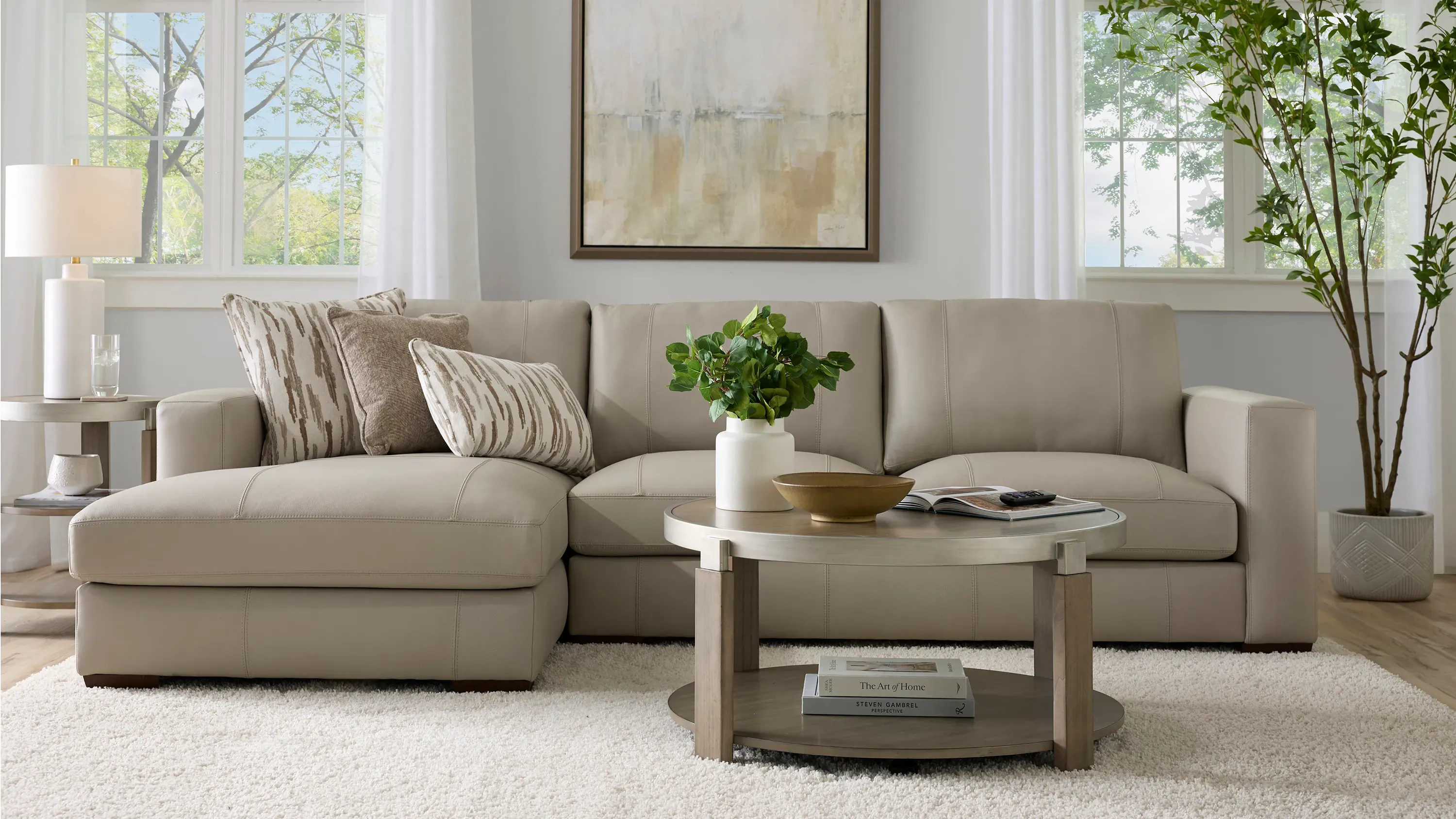 Oaklynn Leather Right Arm Facing Loveseat
