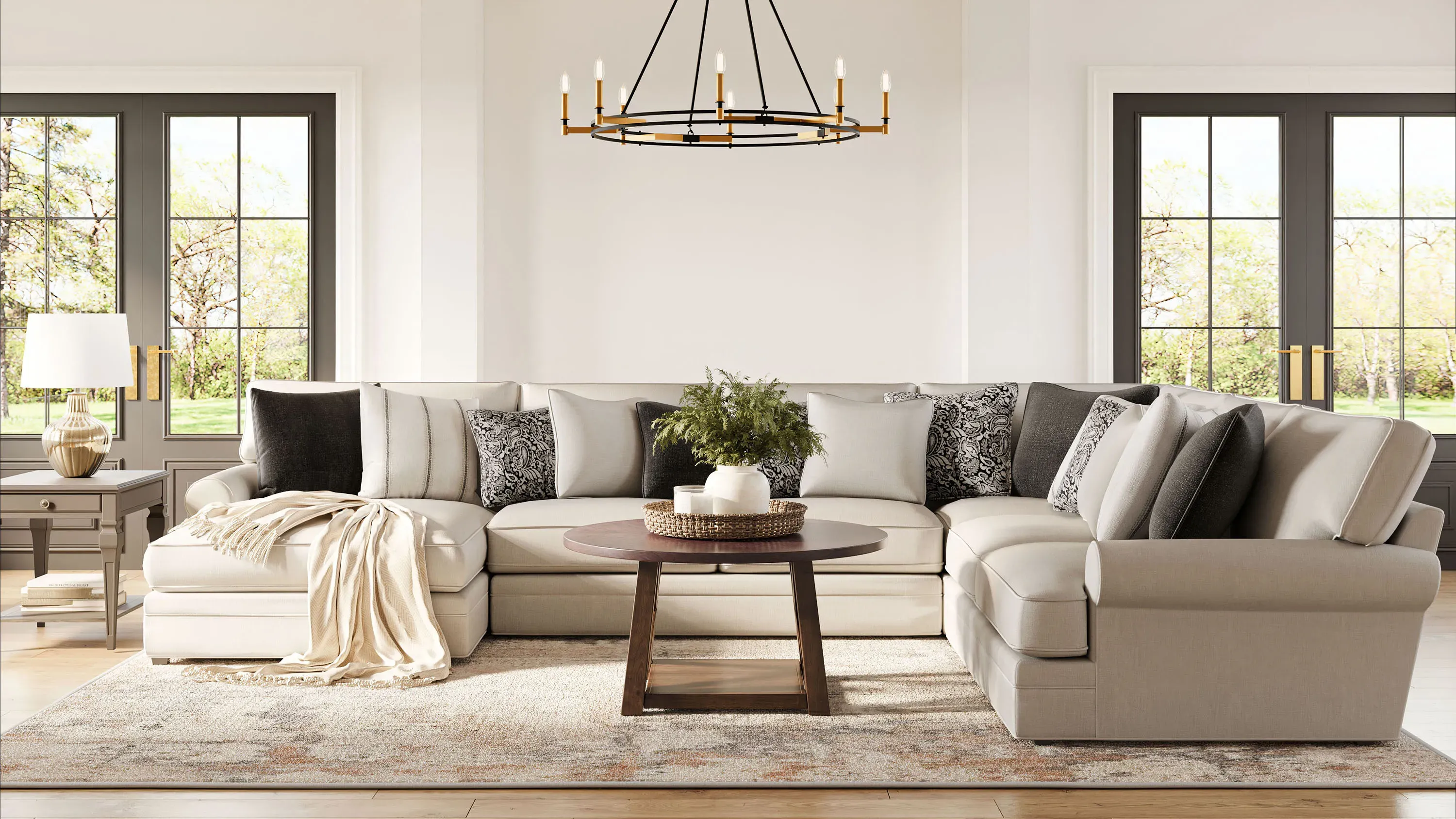 Wilkinson 4 pc. Sectional Sofa Raymour Flanigan