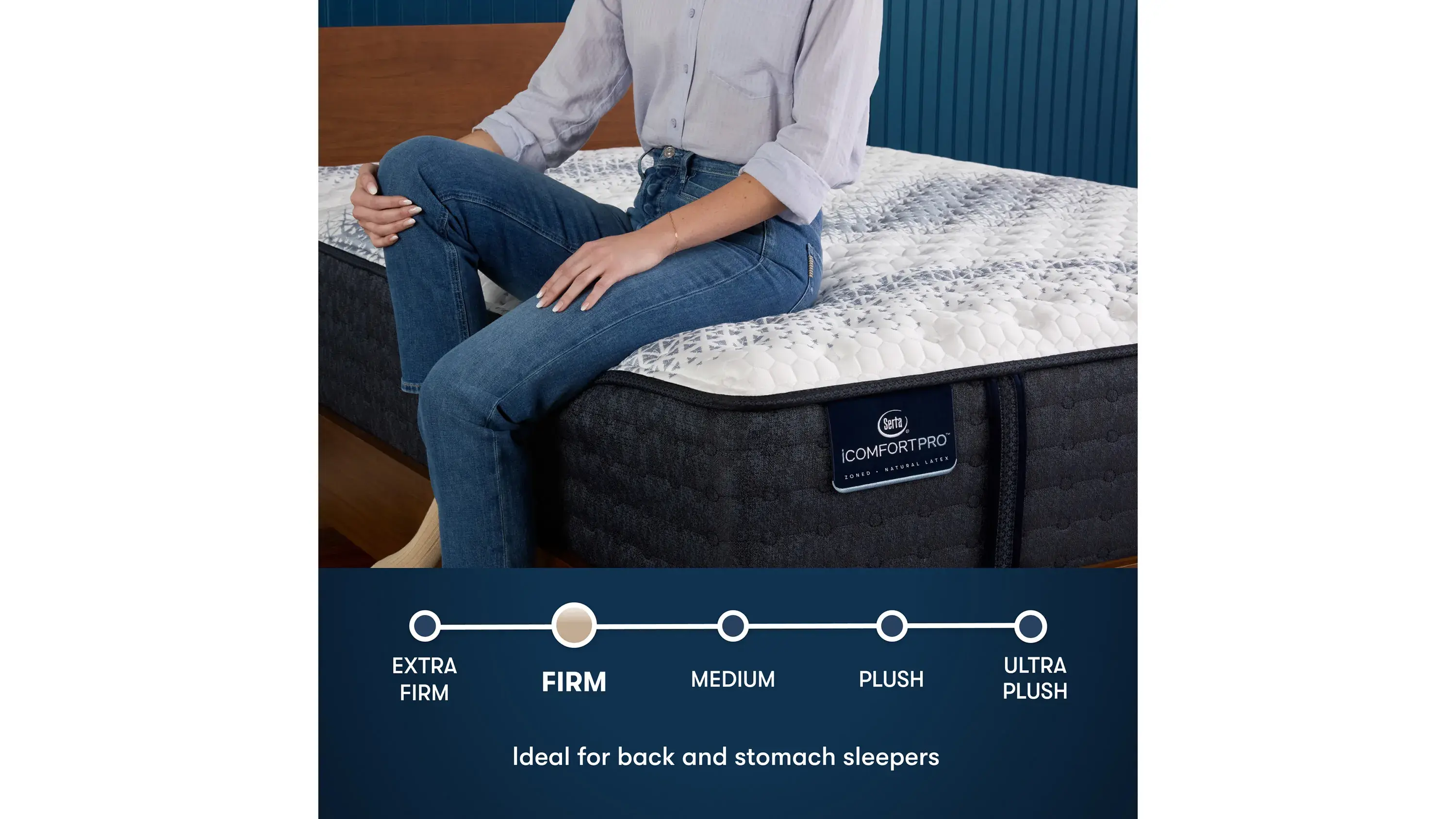 Serta iComfort PRO Kingston Firm Mattress - Thumbnail 3